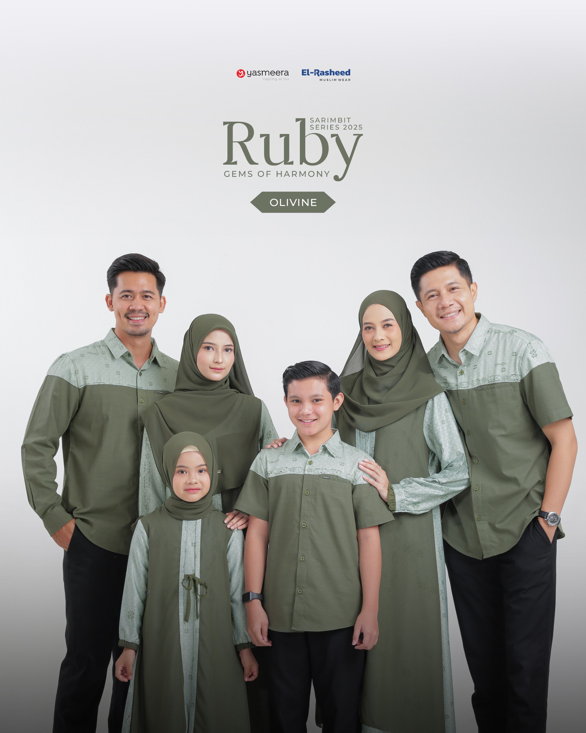 Yasmeera - SARIMBIT 2025 RUBY SERIES WARNA OLIVINE thumb 10