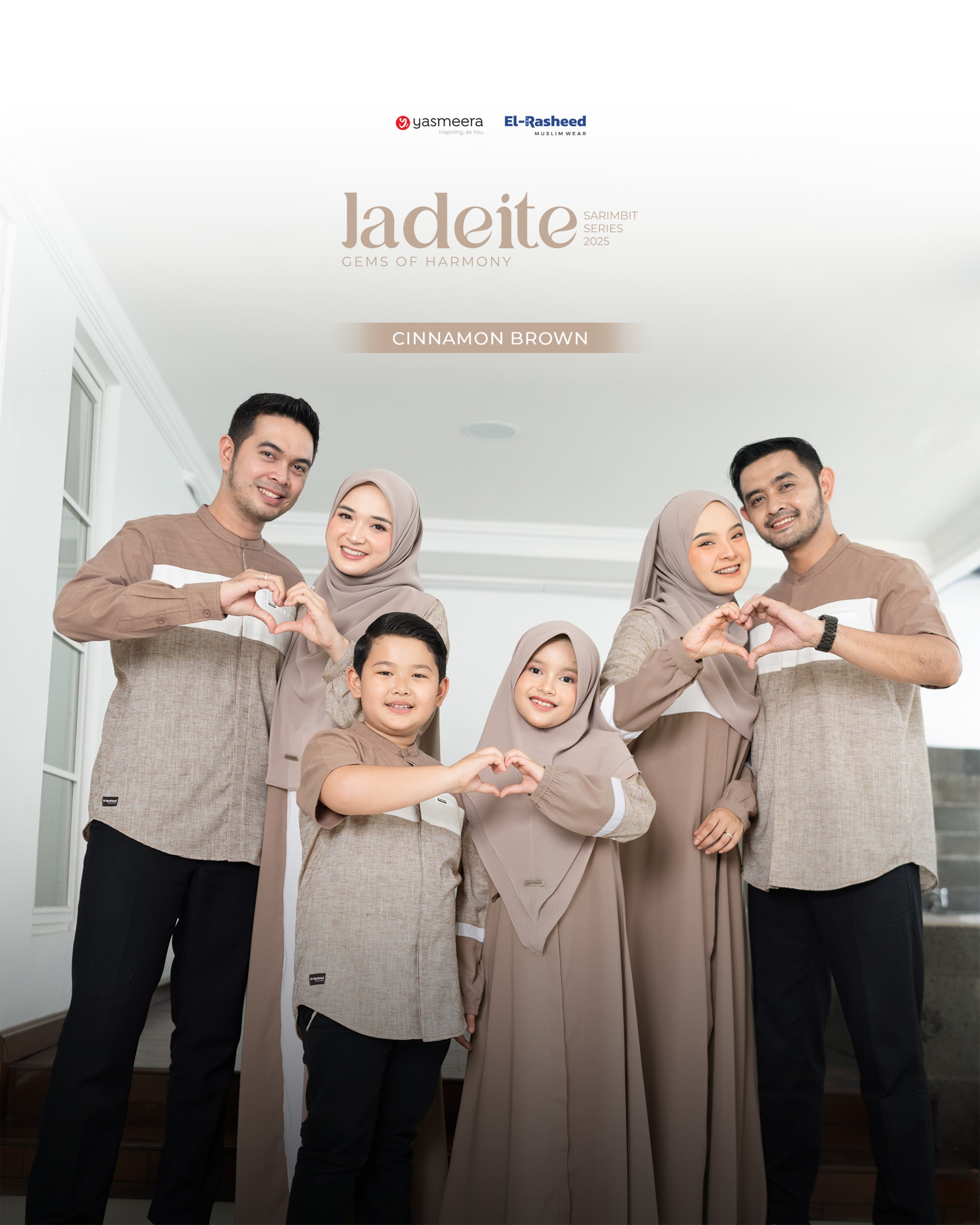 Yasmeera - SARIMBIT 2025 JADEITE SERIES WARNA CINNAMON BROWN thumb 9