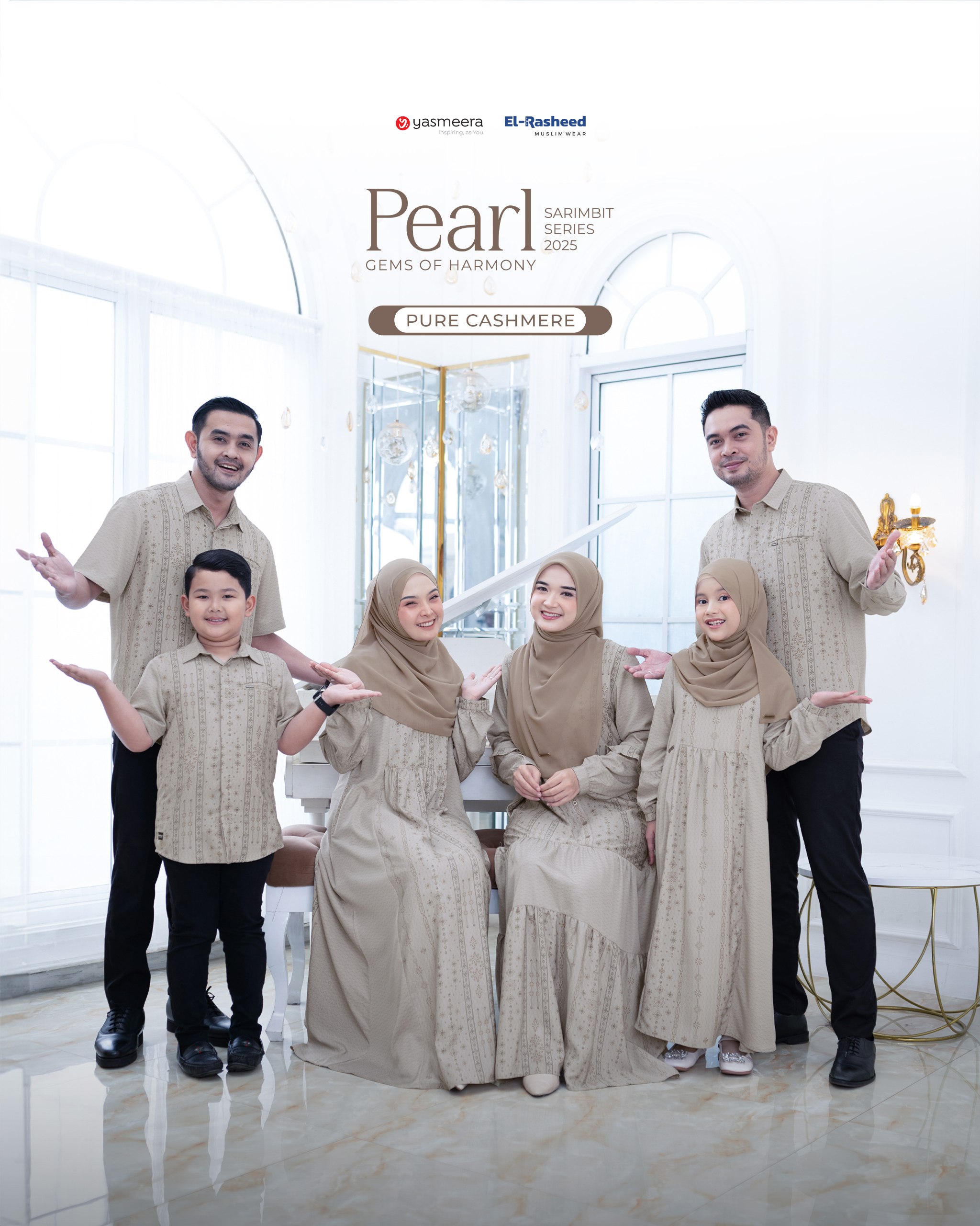Yasmeera - SARIMBIT 2025 PEARL SERIES WARNA PURE CHASMERE thumb 9