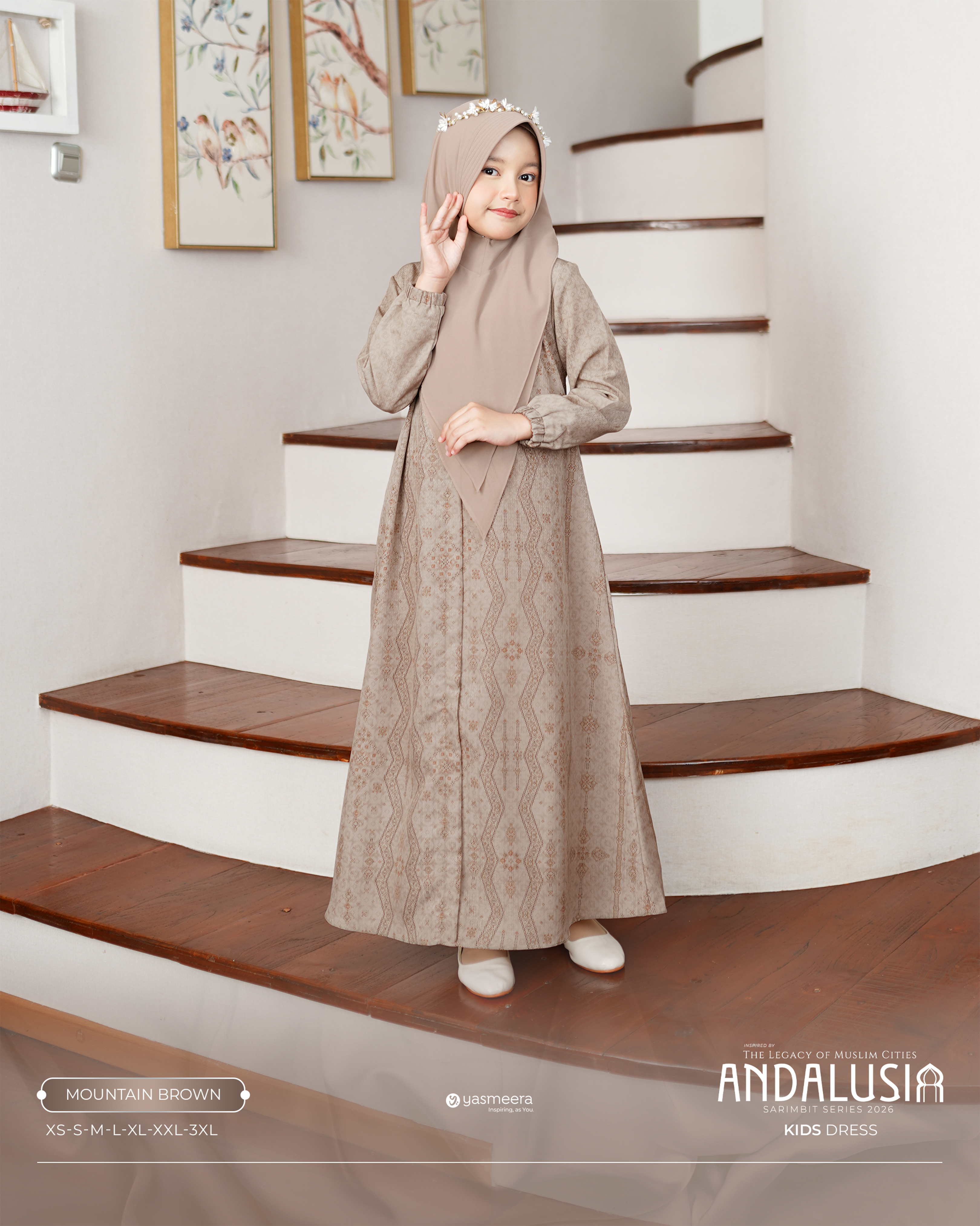 Yasmeera - ANDALUSIA SERIES - MOUNTAIN BROWN thumb 2