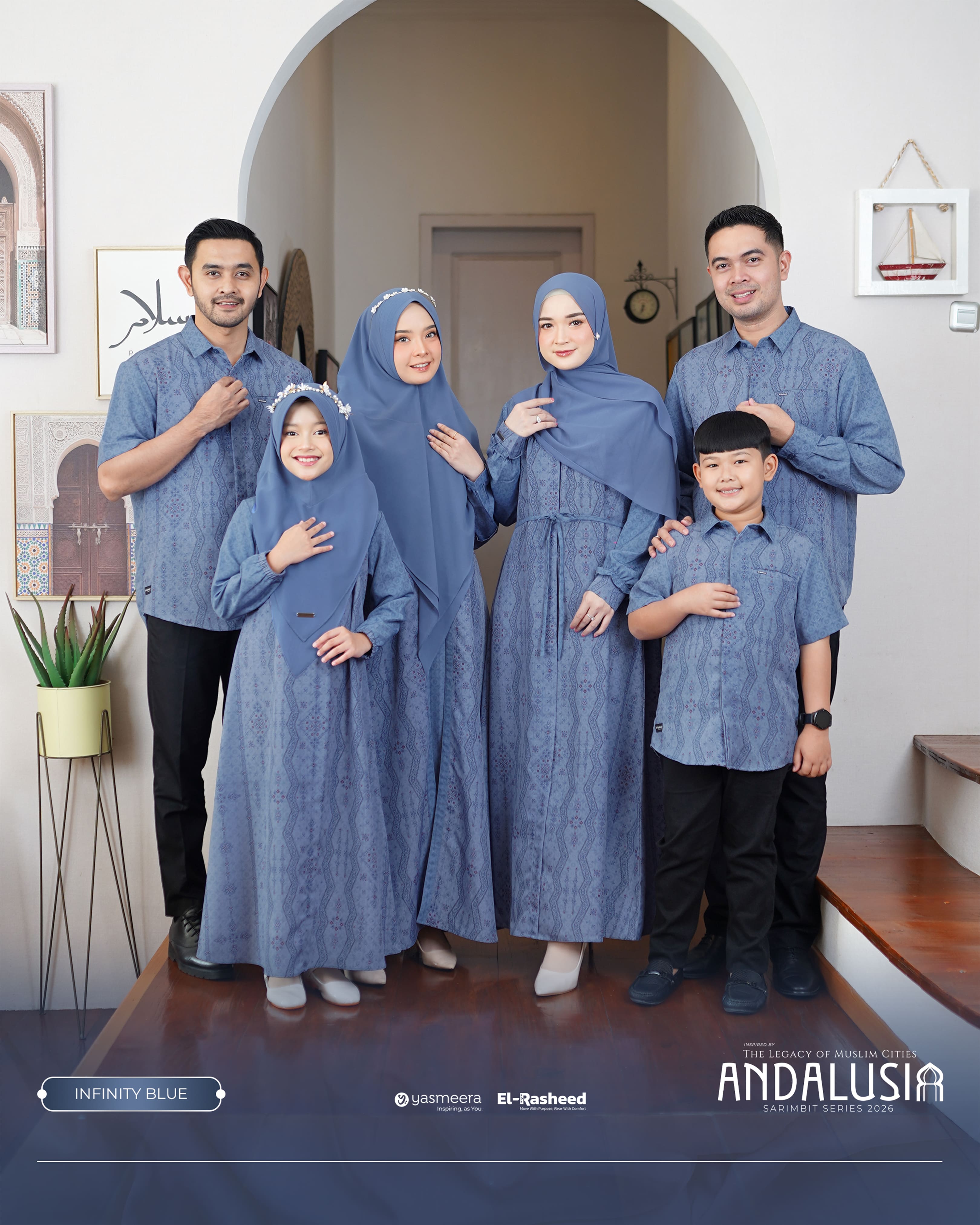 Yasmeera - ANDALUSIA SERIES - INFINITY BLUE thumb 20