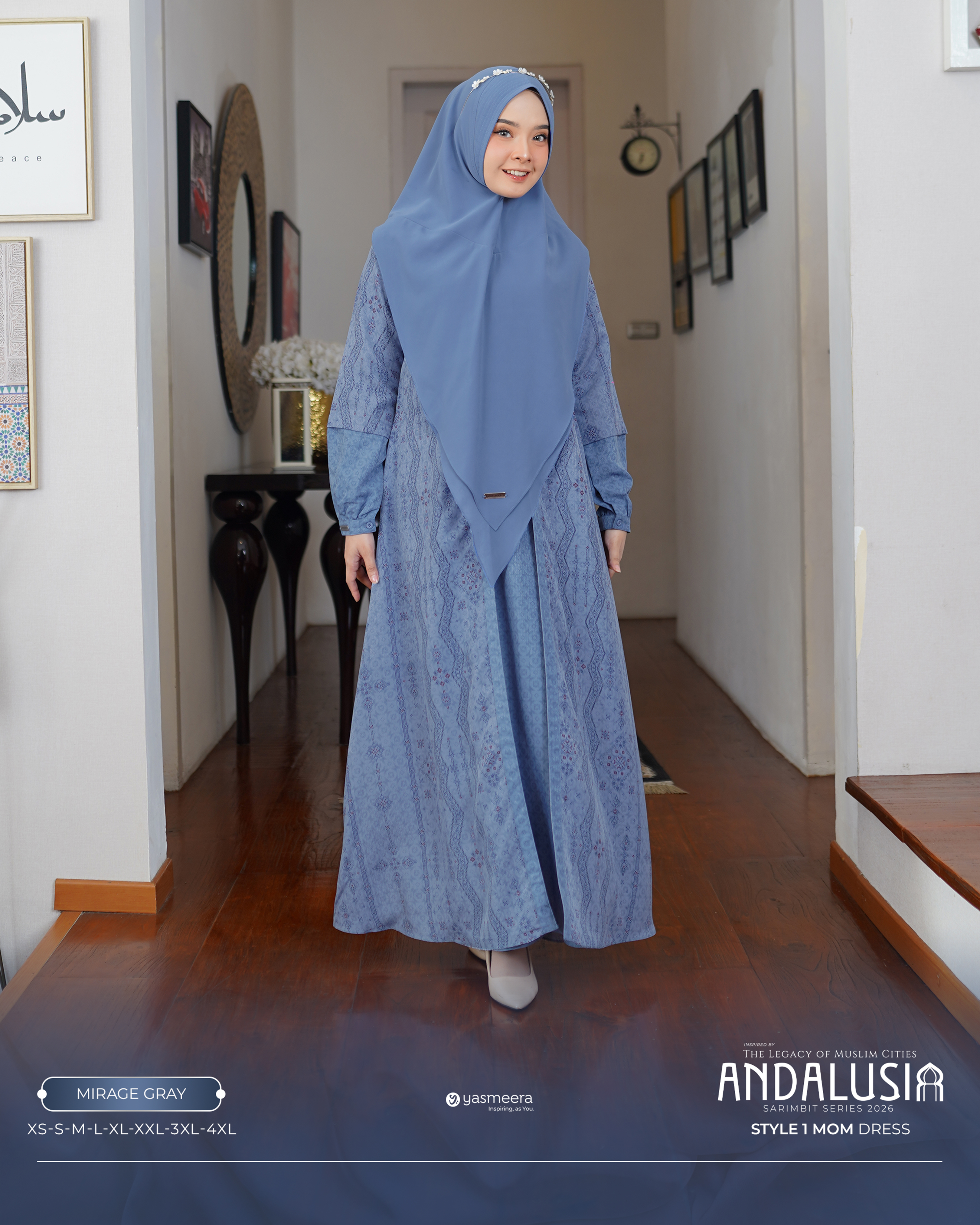 Yasmeera - ANDALUSIA SERIES - INFINITY BLUE