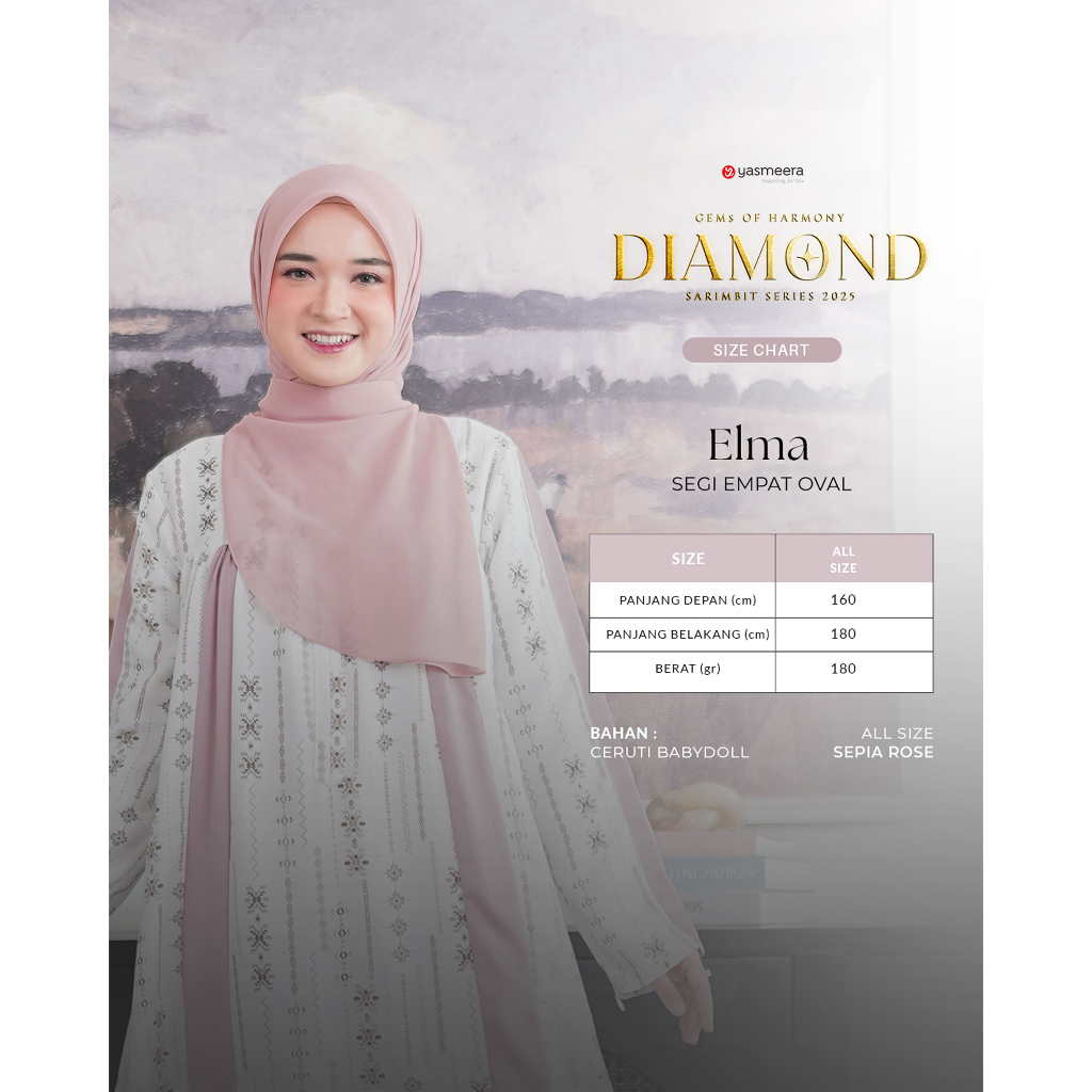 Yasmeera - SEGI EMPAT OVAL ELMA thumb 5
