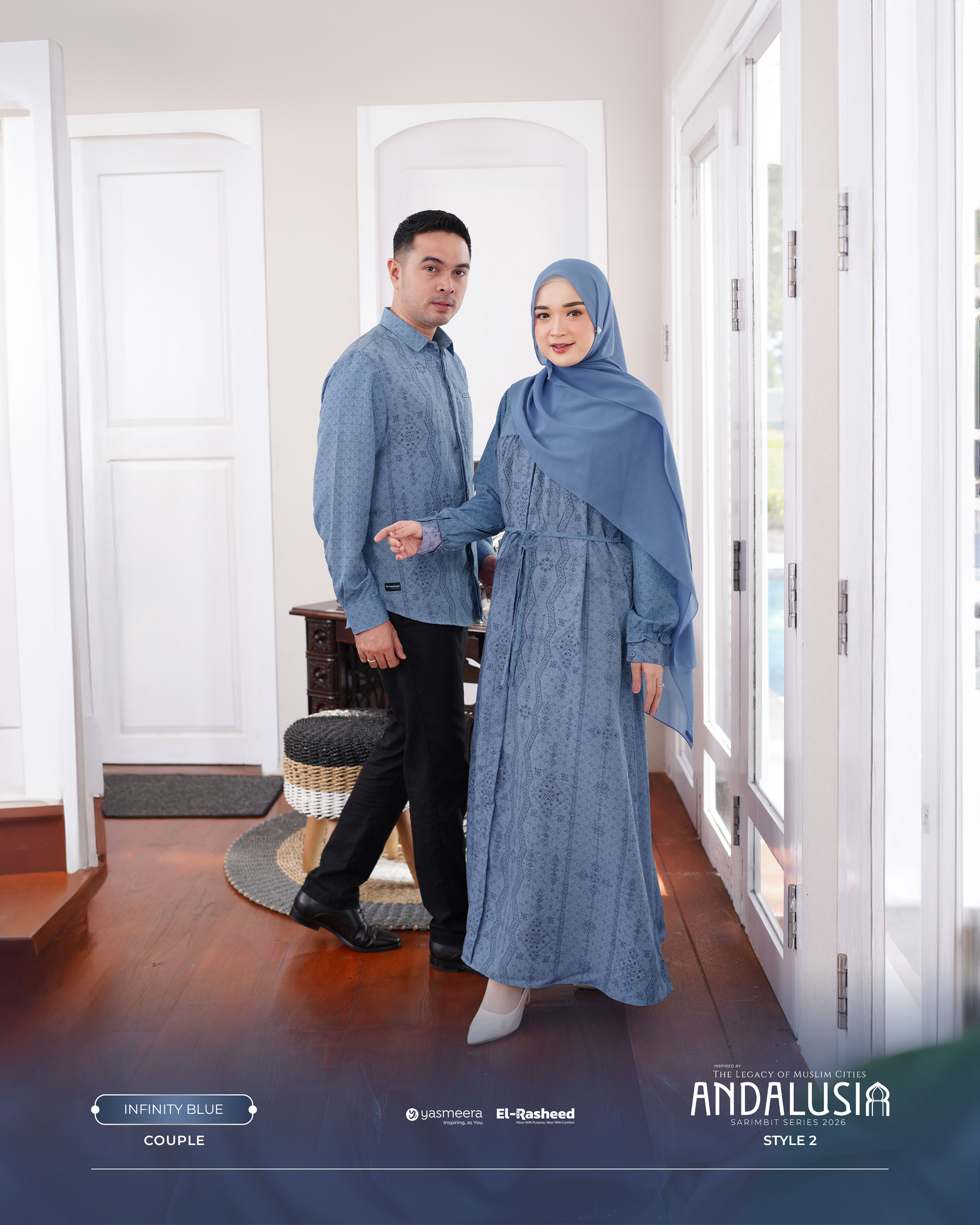 Yasmeera - ANDALUSIA SERIES - INFINITY BLUE thumb 2