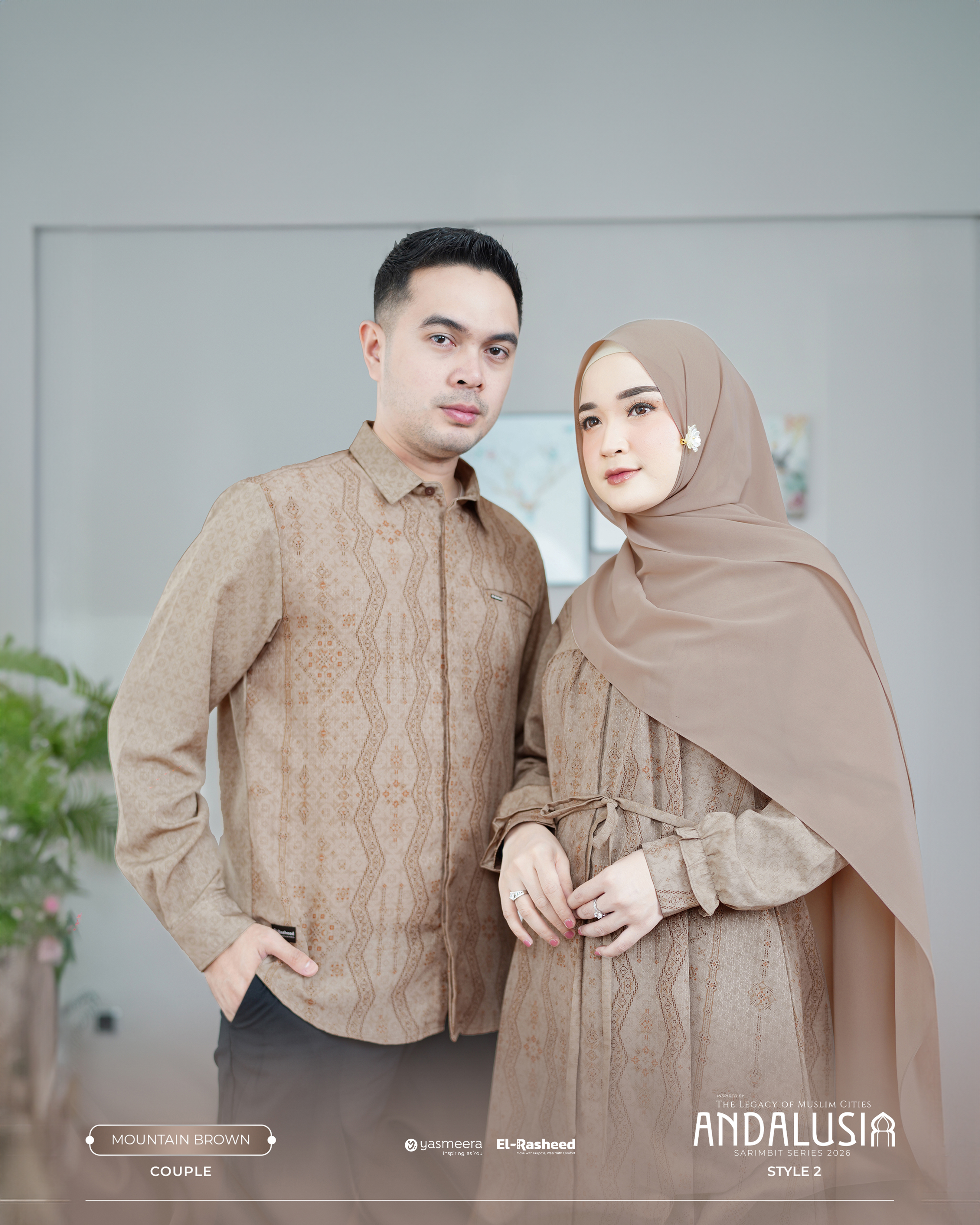 Yasmeera - ANDALUSIA SERIES - MOUNTAIN BROWN thumb 4