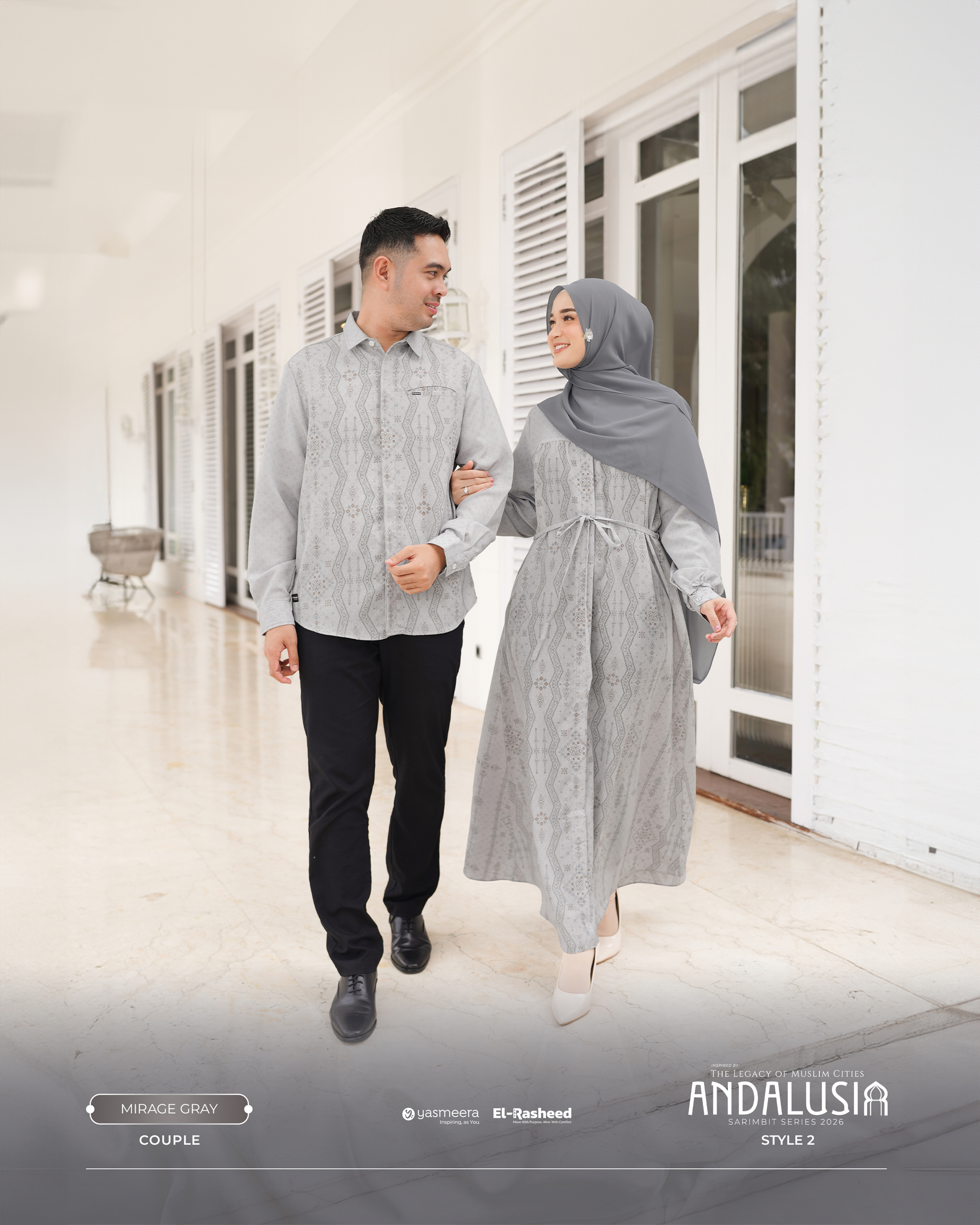 Yasmeera - ANDALUSIA SERIES - MIRAGE GRAY thumb 3