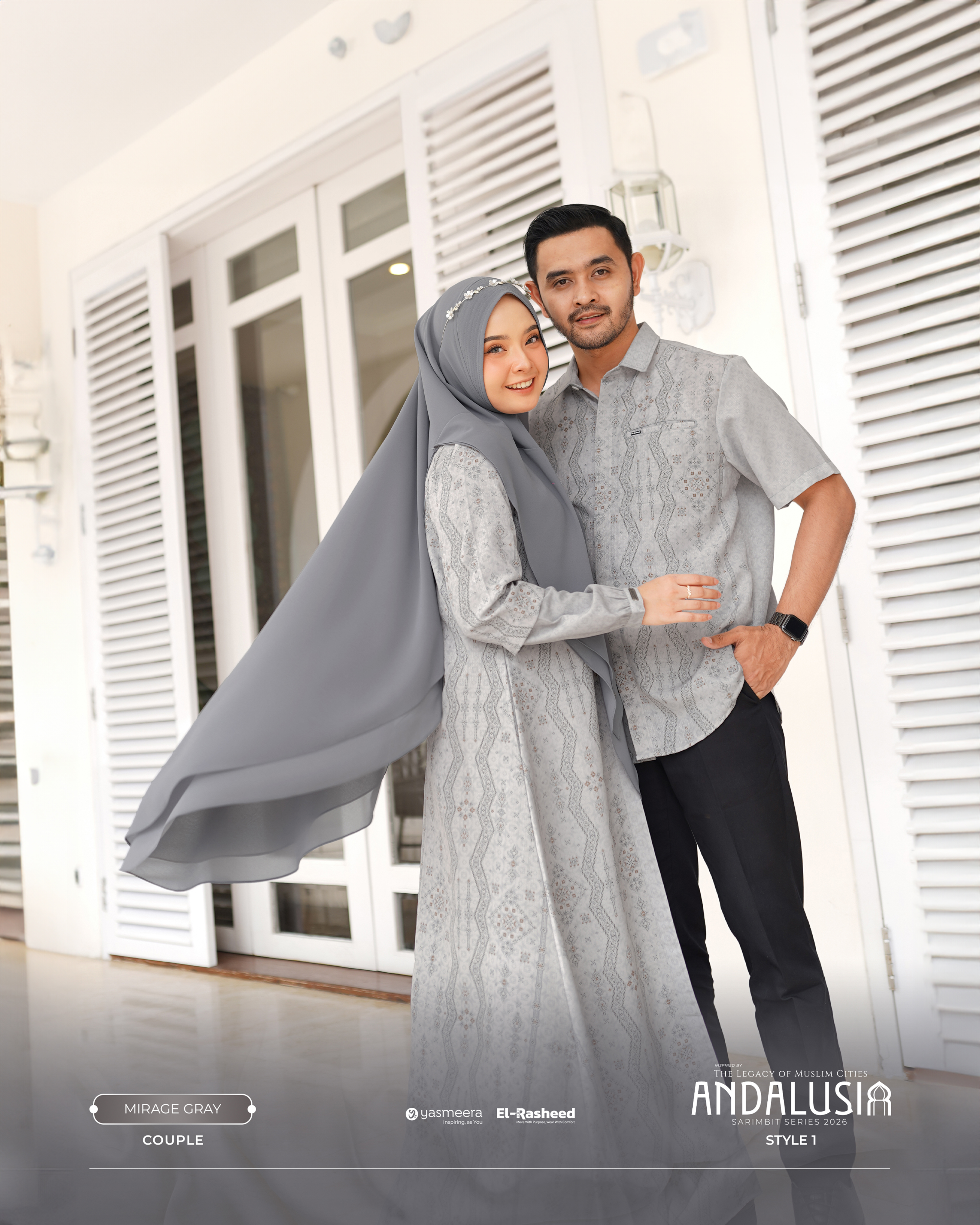 Yasmeera - ANDALUSIA SERIES - MIRAGE GRAY thumb 4