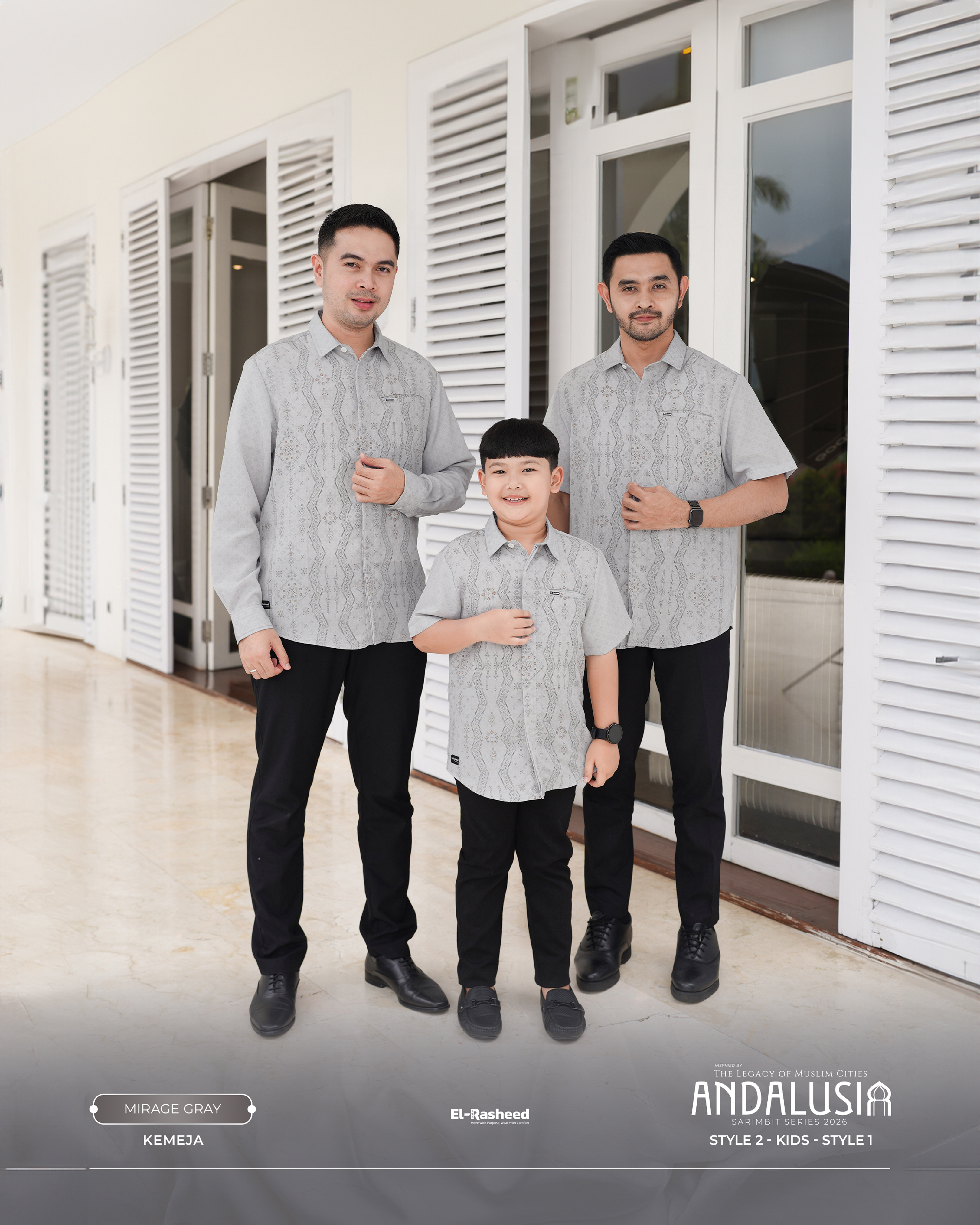 Yasmeera - ANDALUSIA SERIES - MIRAGE GRAY thumb 5