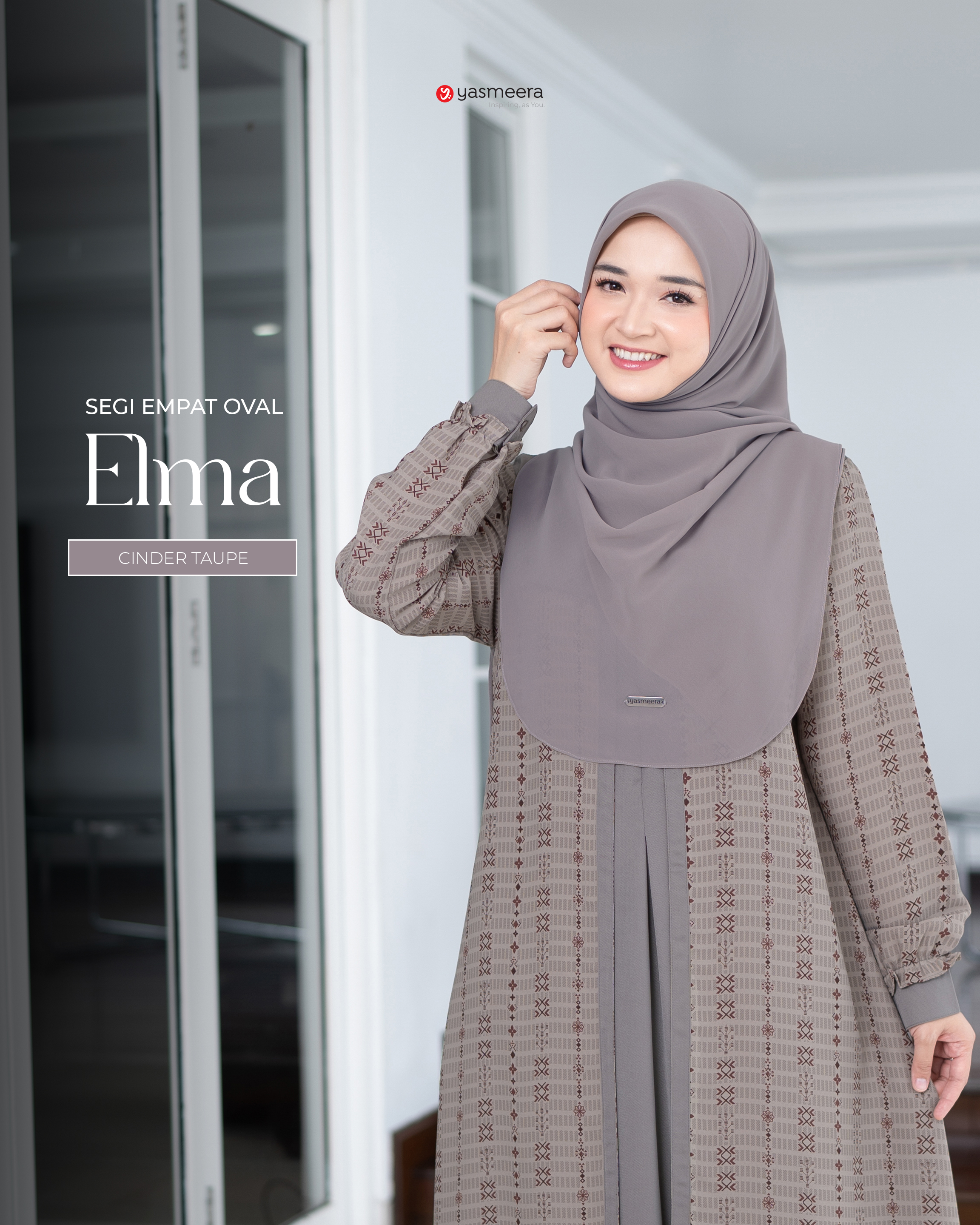 Yasmeera - SEGI EMPAT OVAL ELMA