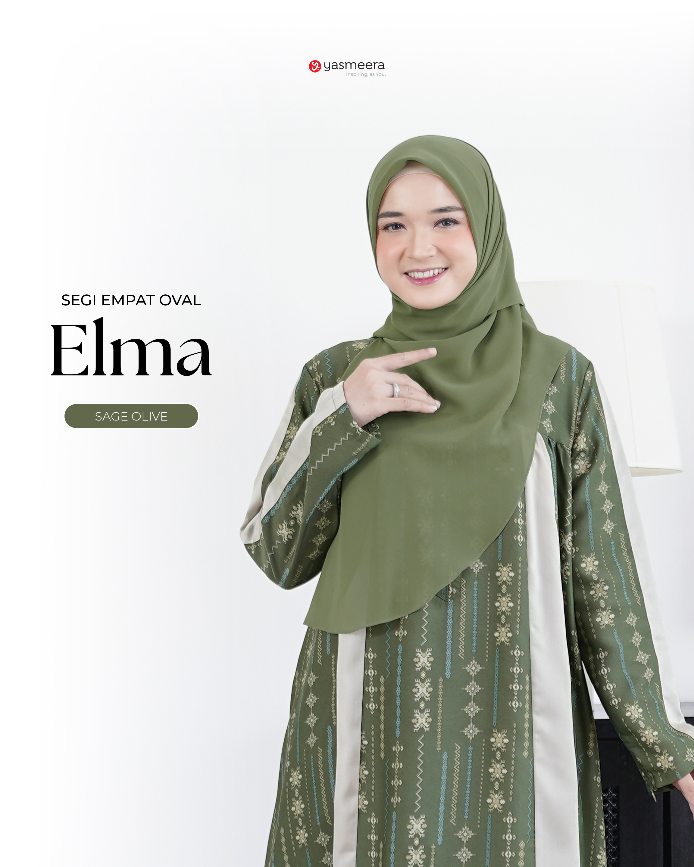Yasmeera - SEGI EMPAT OVAL ELMA thumb 2
