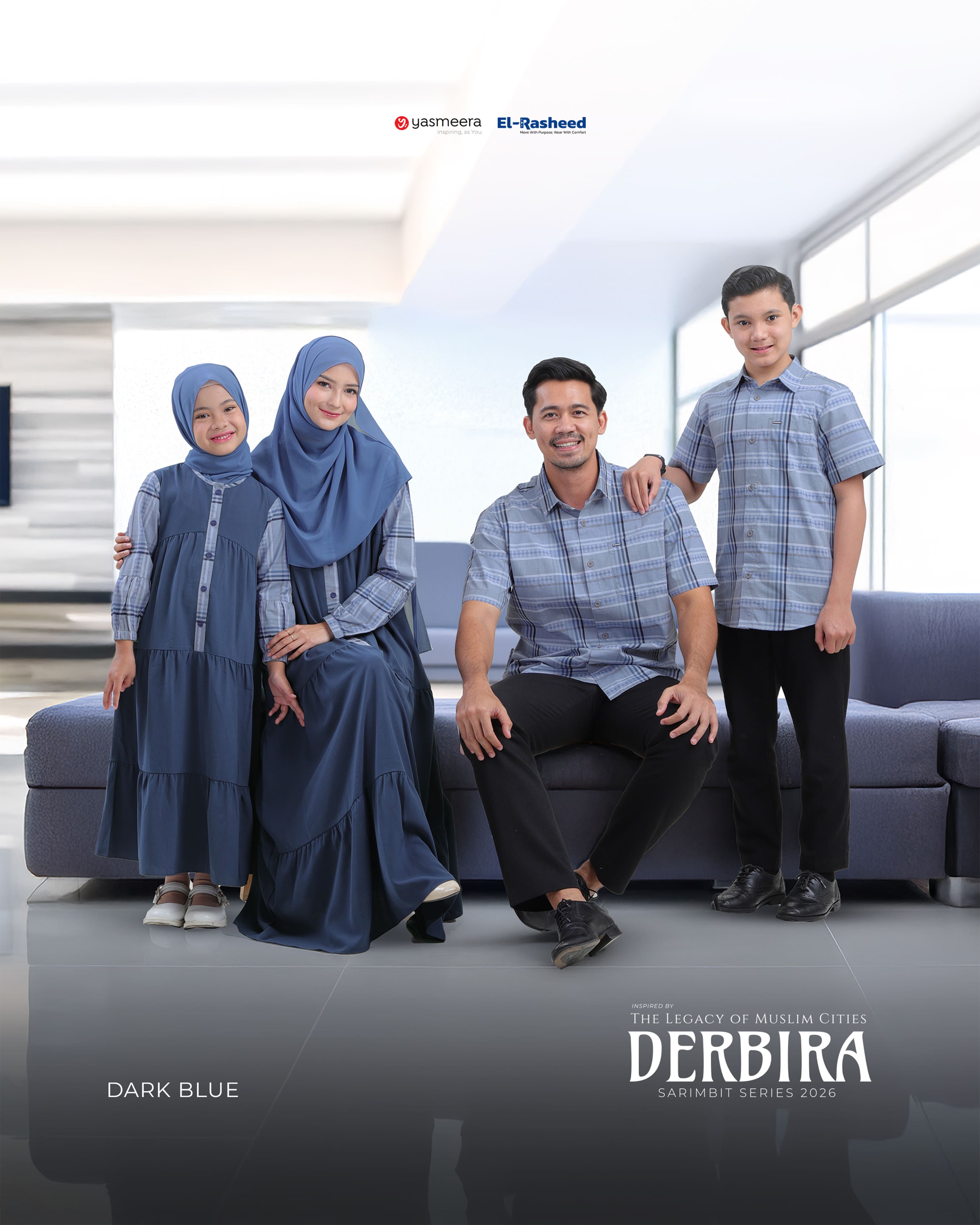 Yasmeera - DERBIRA SERIES - DARK BLUE thumb 14