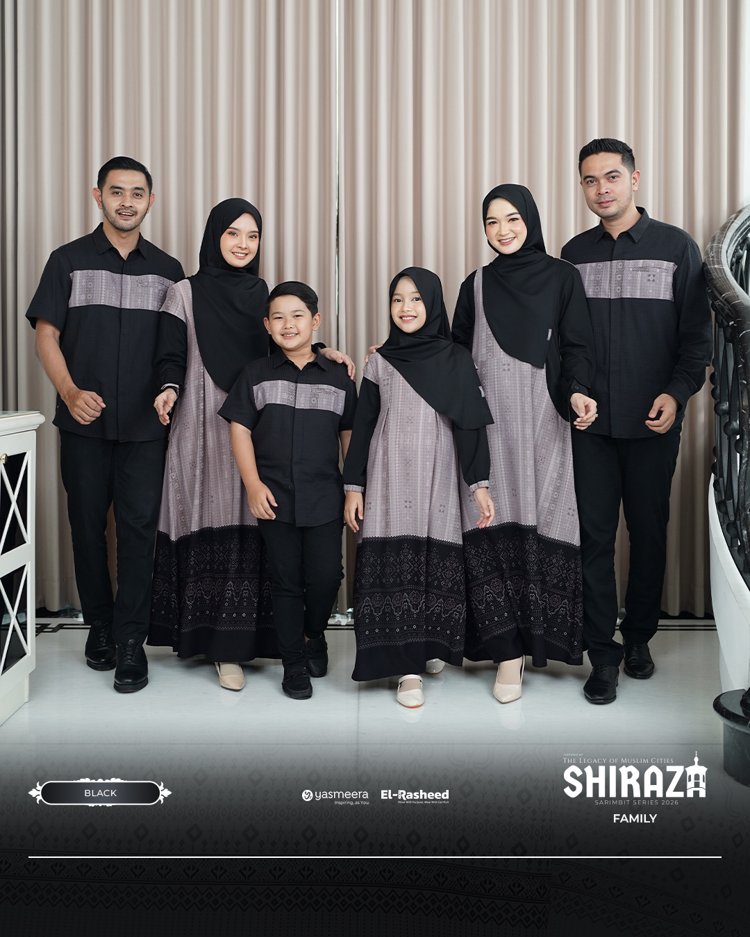 Yasmeera - SHIRAZA SERIES - BLACK thumb 13