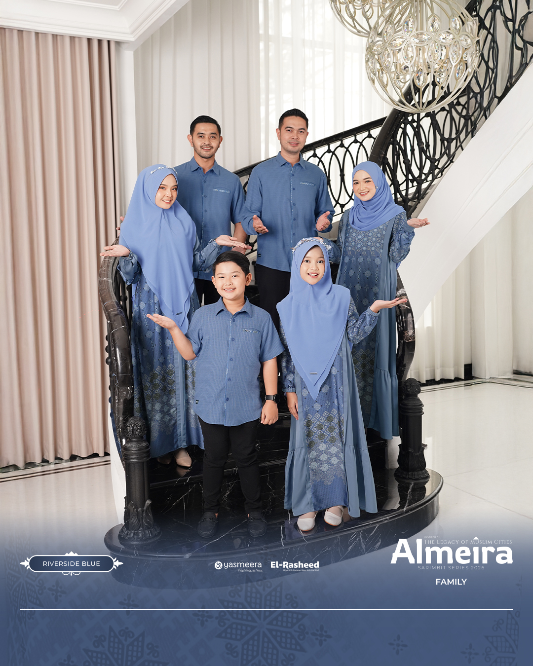Yasmeera - ALMEIRA SERIES - RIVERSIDE BLUE thumb 13