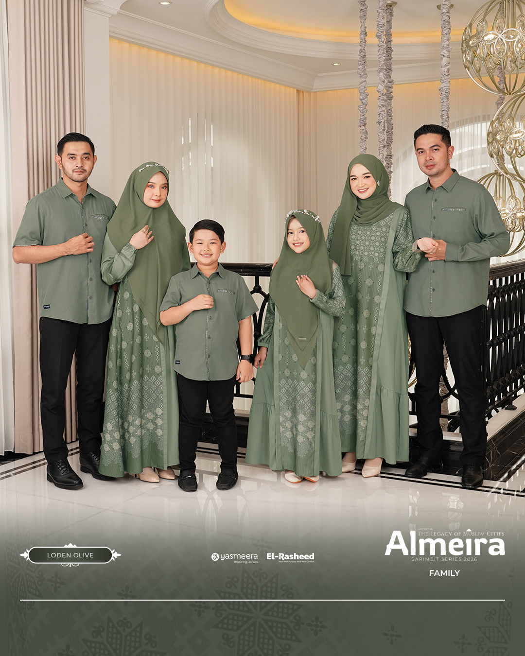 Yasmeera - ALMEIRA SERIES - LODEN OLIVE thumb 15