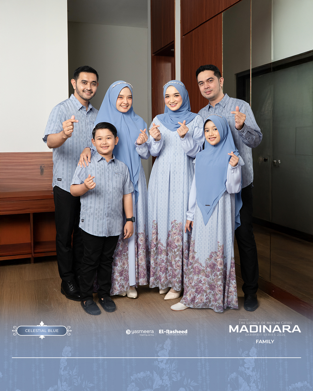 Yasmeera - MADINARA SERIES - CELESTIAL BLUE thumb 13