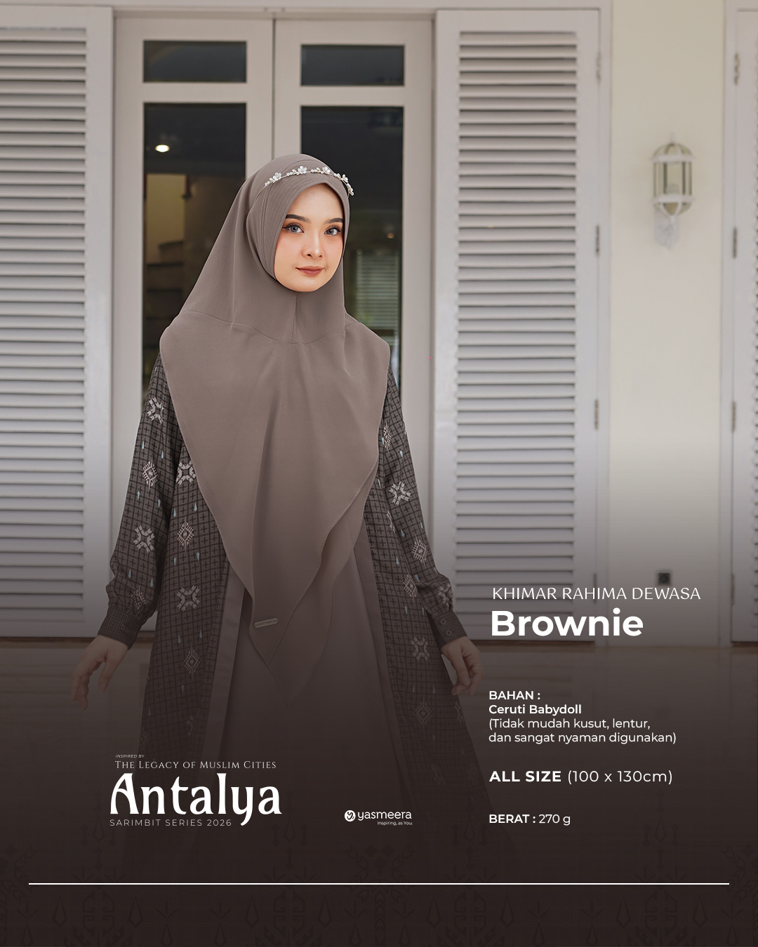 Yasmeera - KHIMAR & PASHMINA SARIMBIT 2026 (ANTALYA) thumb 4