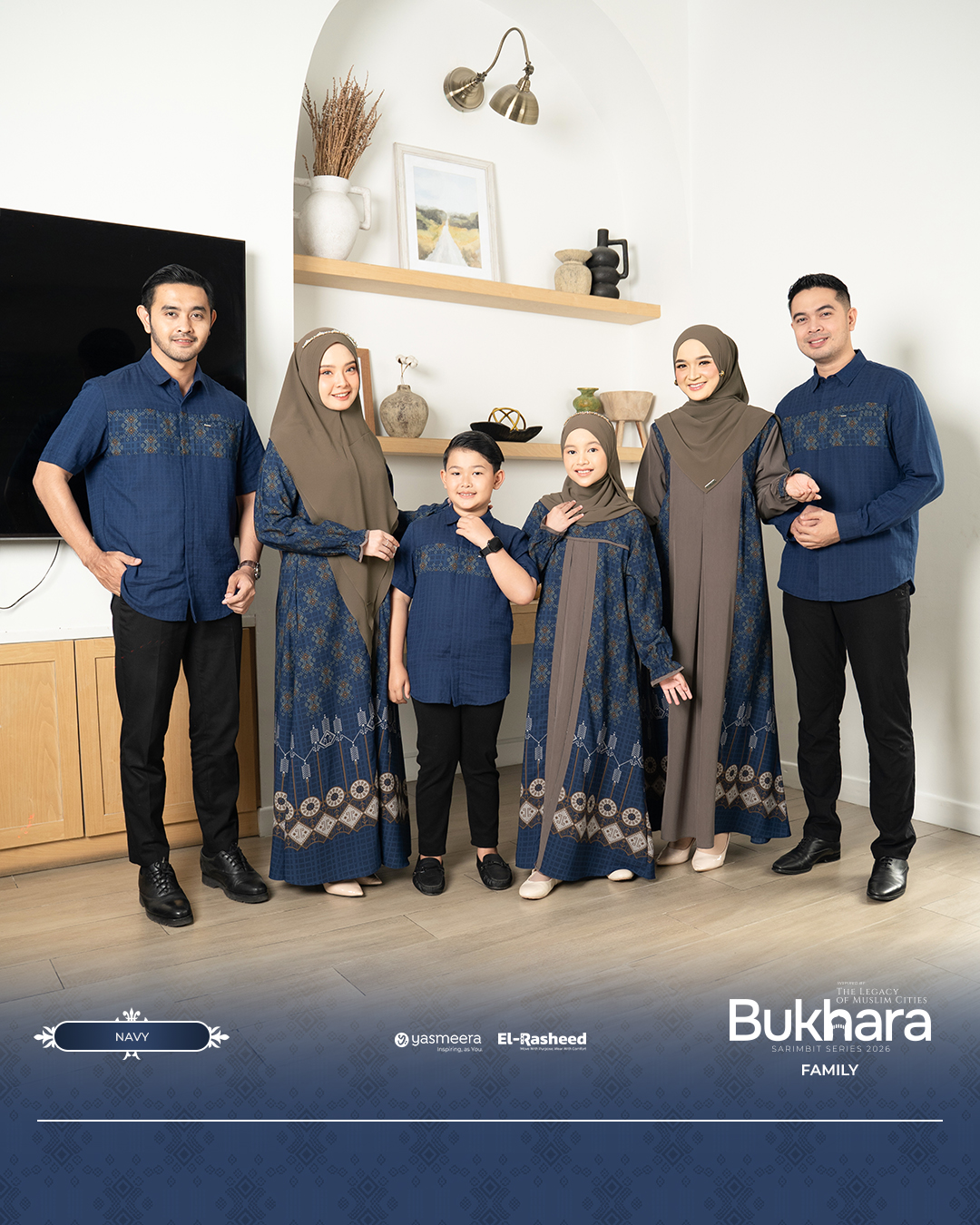 Yasmeera - BUKHARA SERIES - NAVY thumb 14