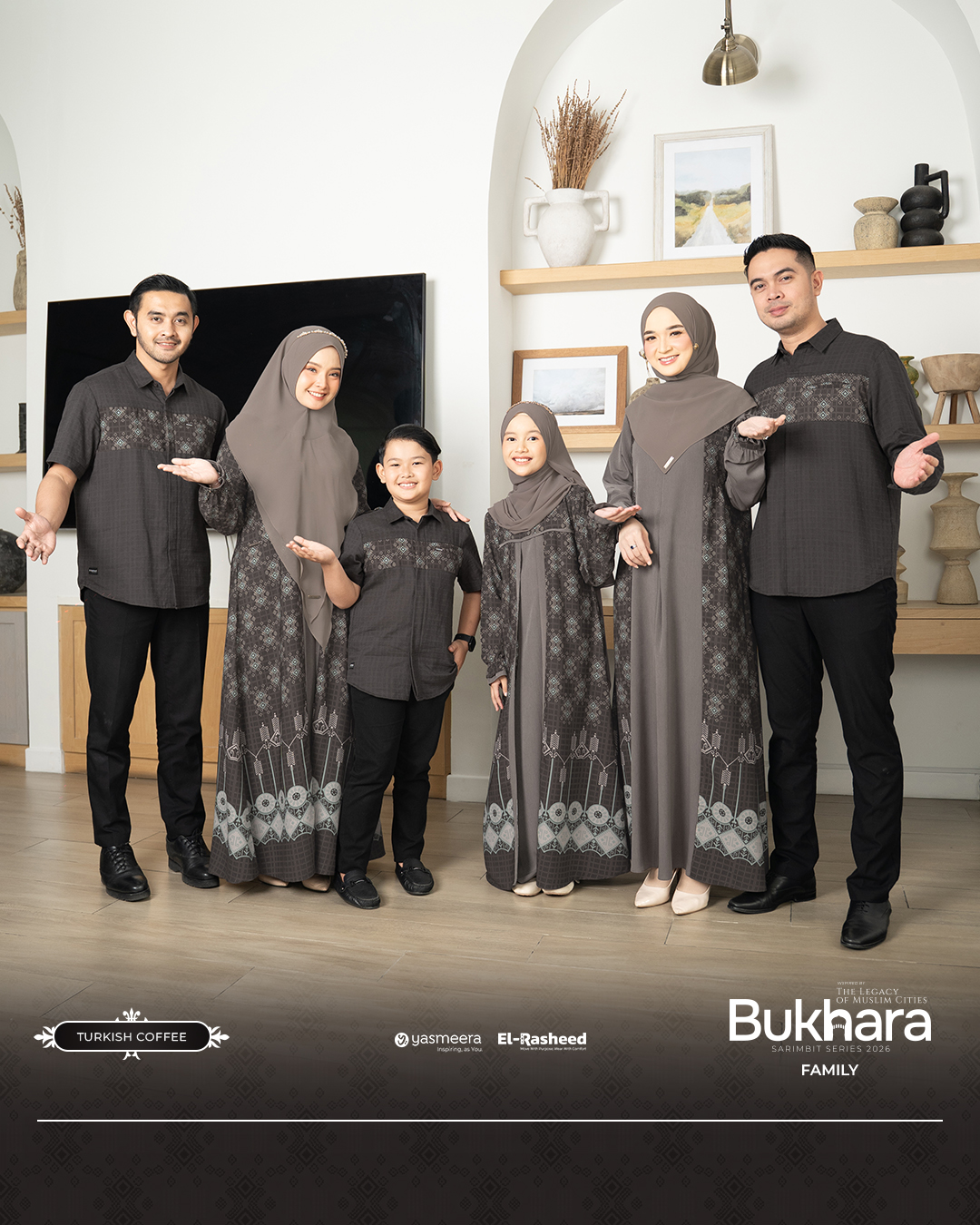 Yasmeera - BUKHARA SERIES - TURKISH COFFEE thumb 13