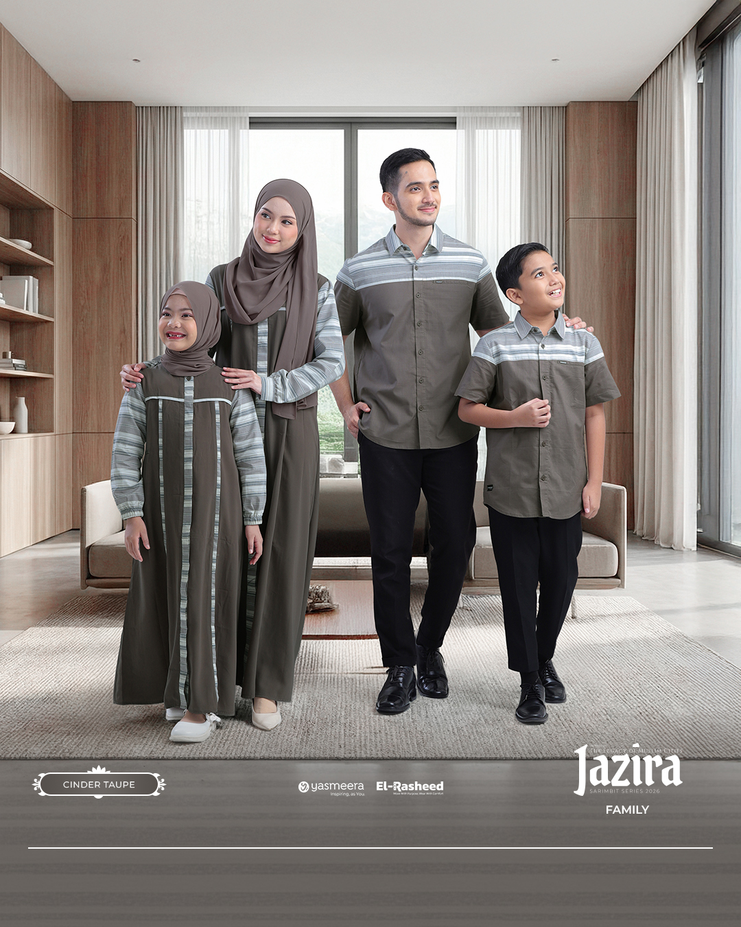 Yasmeera - JAZIRA SERIES - CINDER TAUPE thumb 10