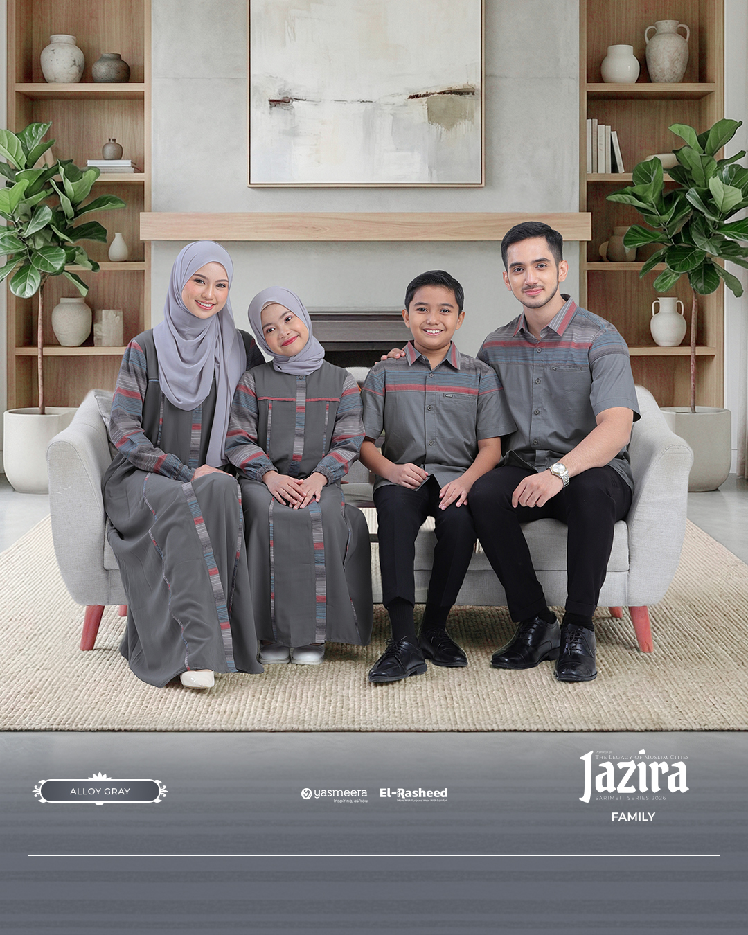Yasmeera - JAZIRA SERIES - ALLOY GRAY thumb 10