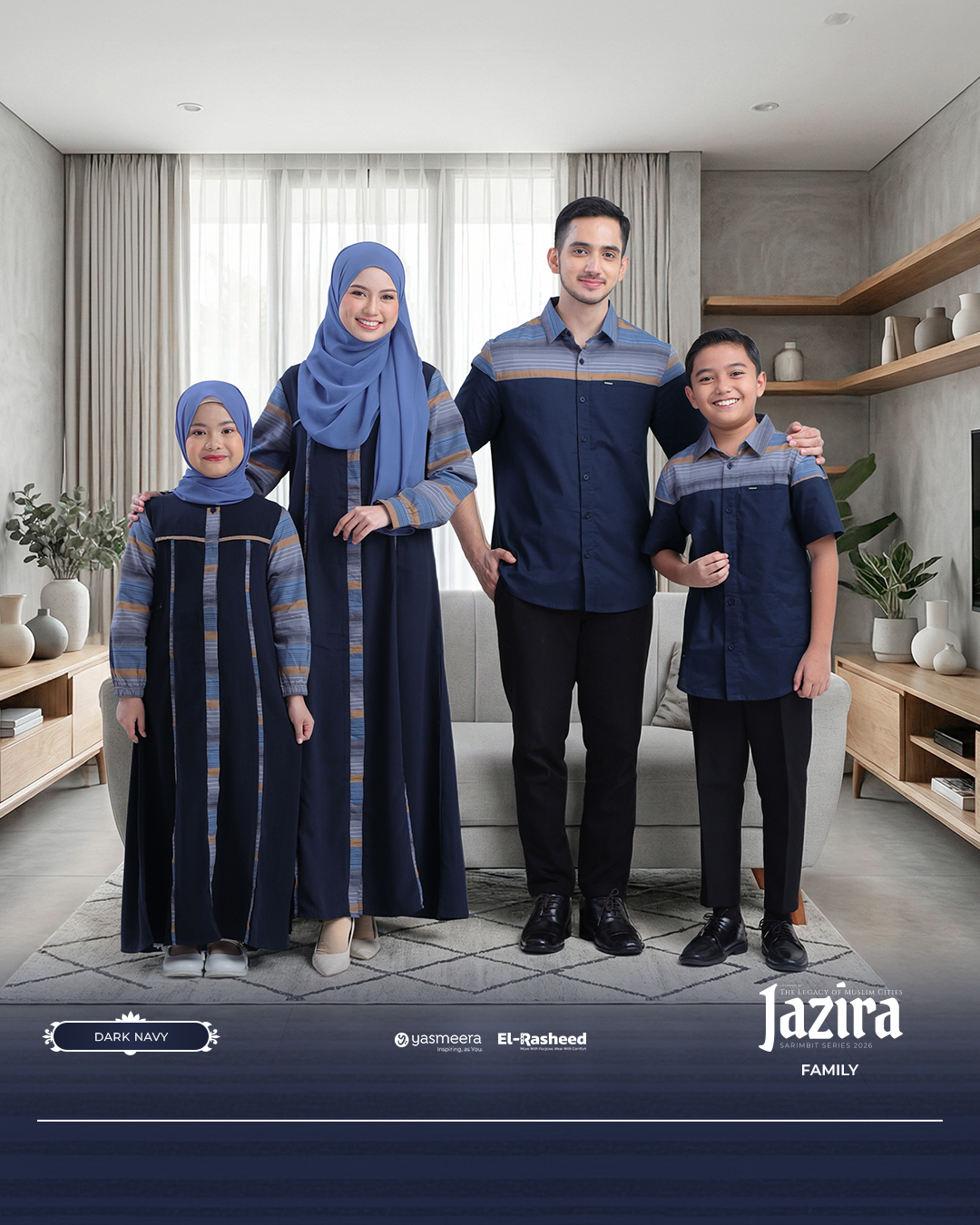 Yasmeera - JAZIRA SERIES - DARK NAVY thumb 10