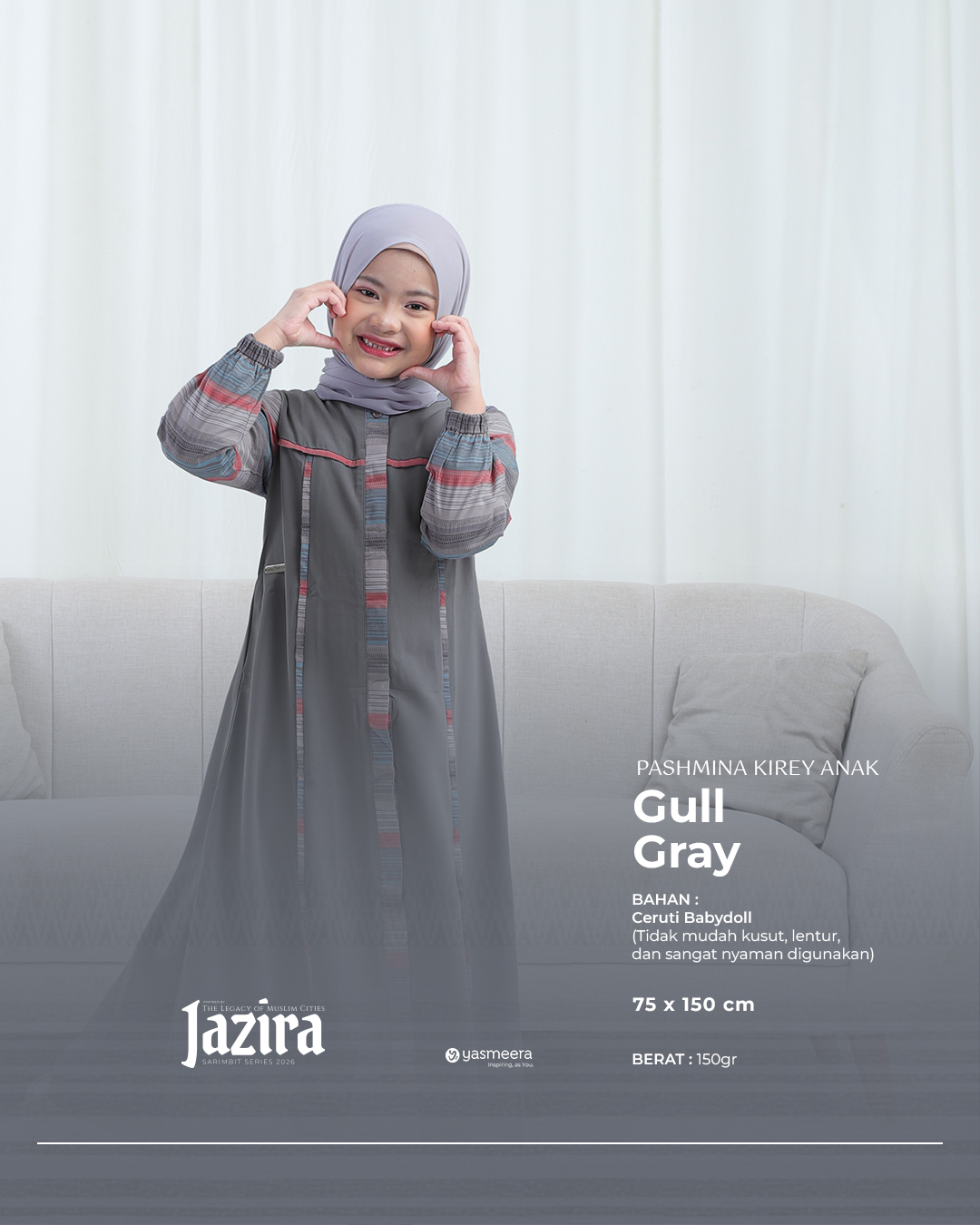 Yasmeera - KHIMAR & PASHMINA SARIMBIT 2026 (JAZIRA) thumb 2
