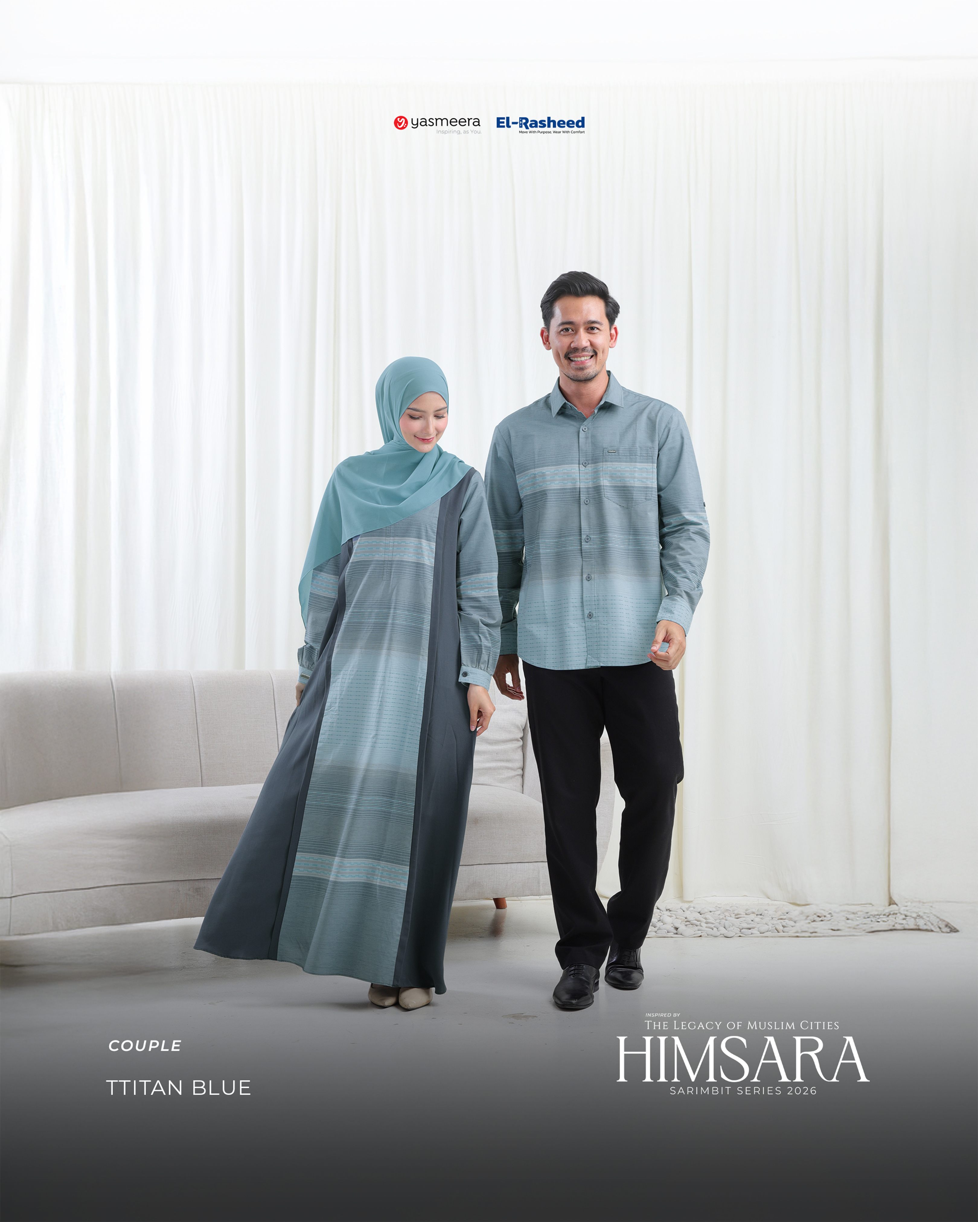 Yasmeera - HIMSARA SERIES - TITAN BLUE thumb 4