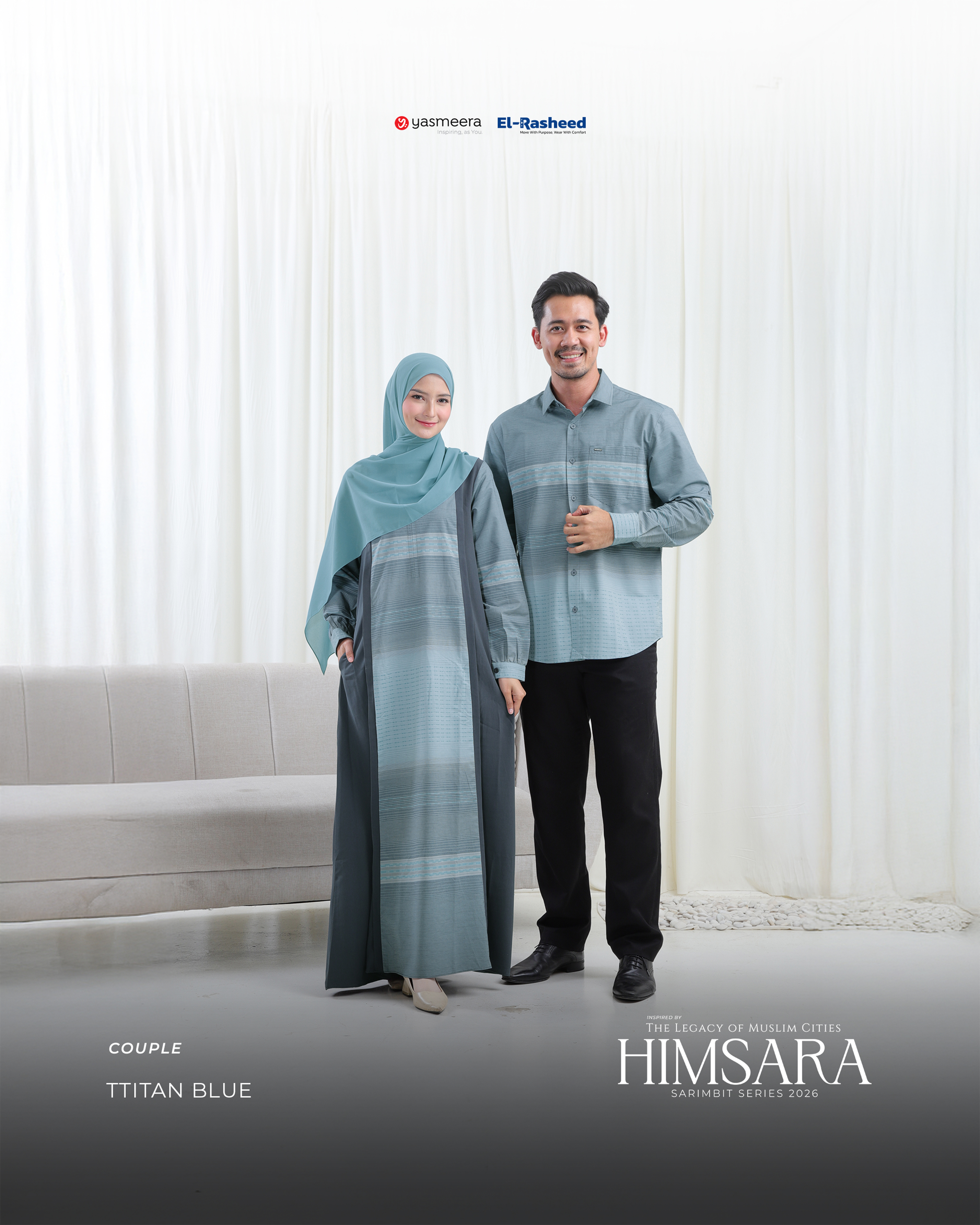 Yasmeera - HIMSARA SERIES - TITAN BLUE thumb 3