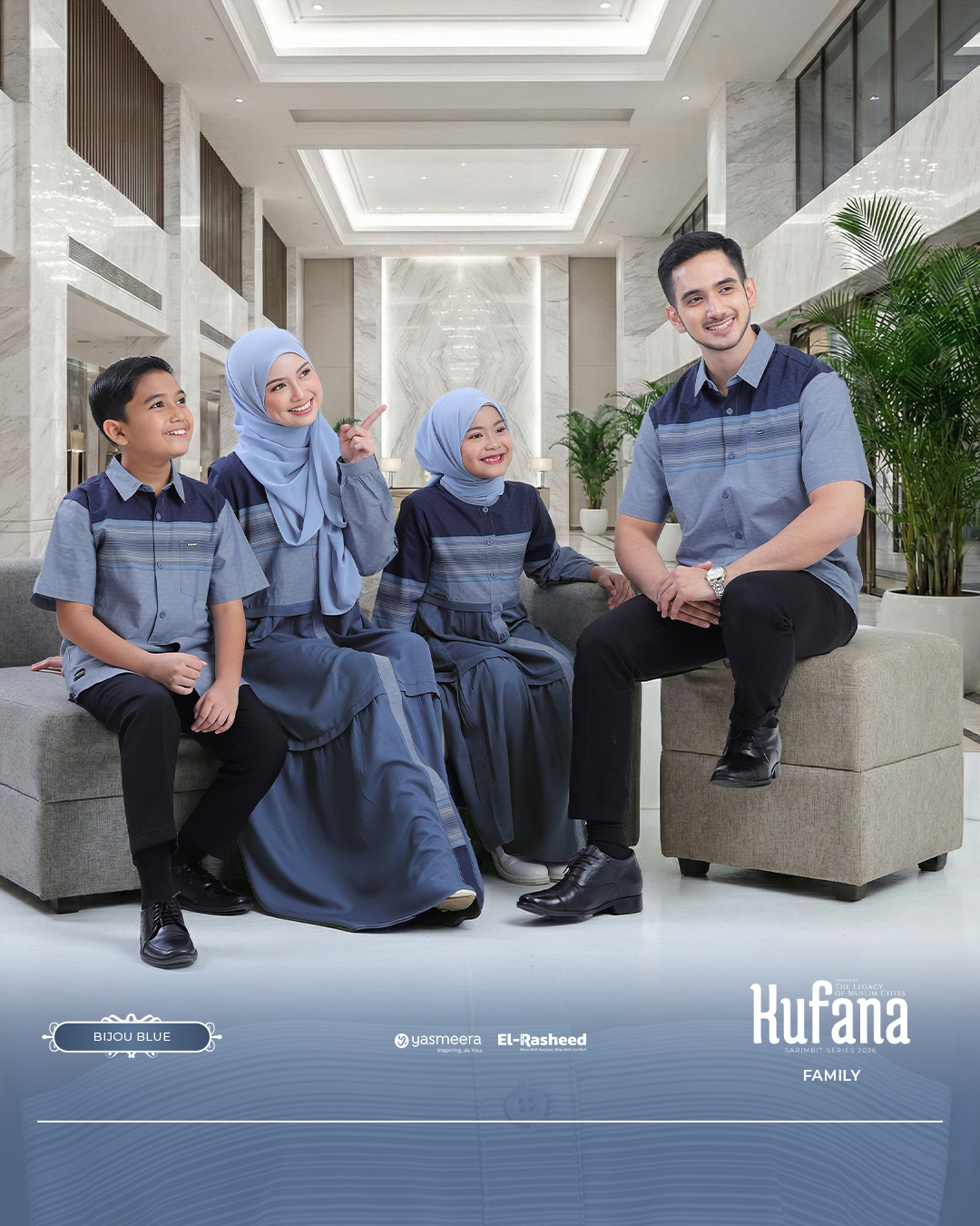 Yasmeera - KUFANA SERIES - BIJOU BLUE thumb 10