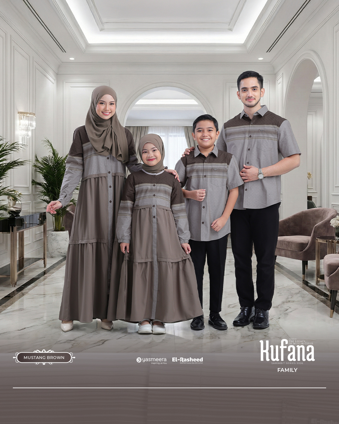 Yasmeera - KUFANA SERIES - MUSTANG BROWN thumb 10