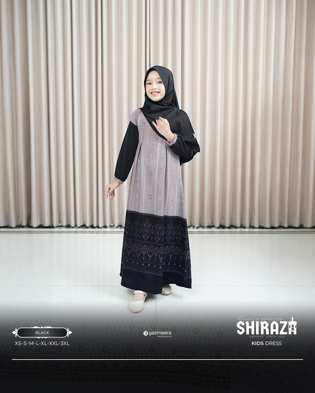 Yasmeera - GAMIS SHIRAZA STYLE 1 ANAK GRADE B thumb 37