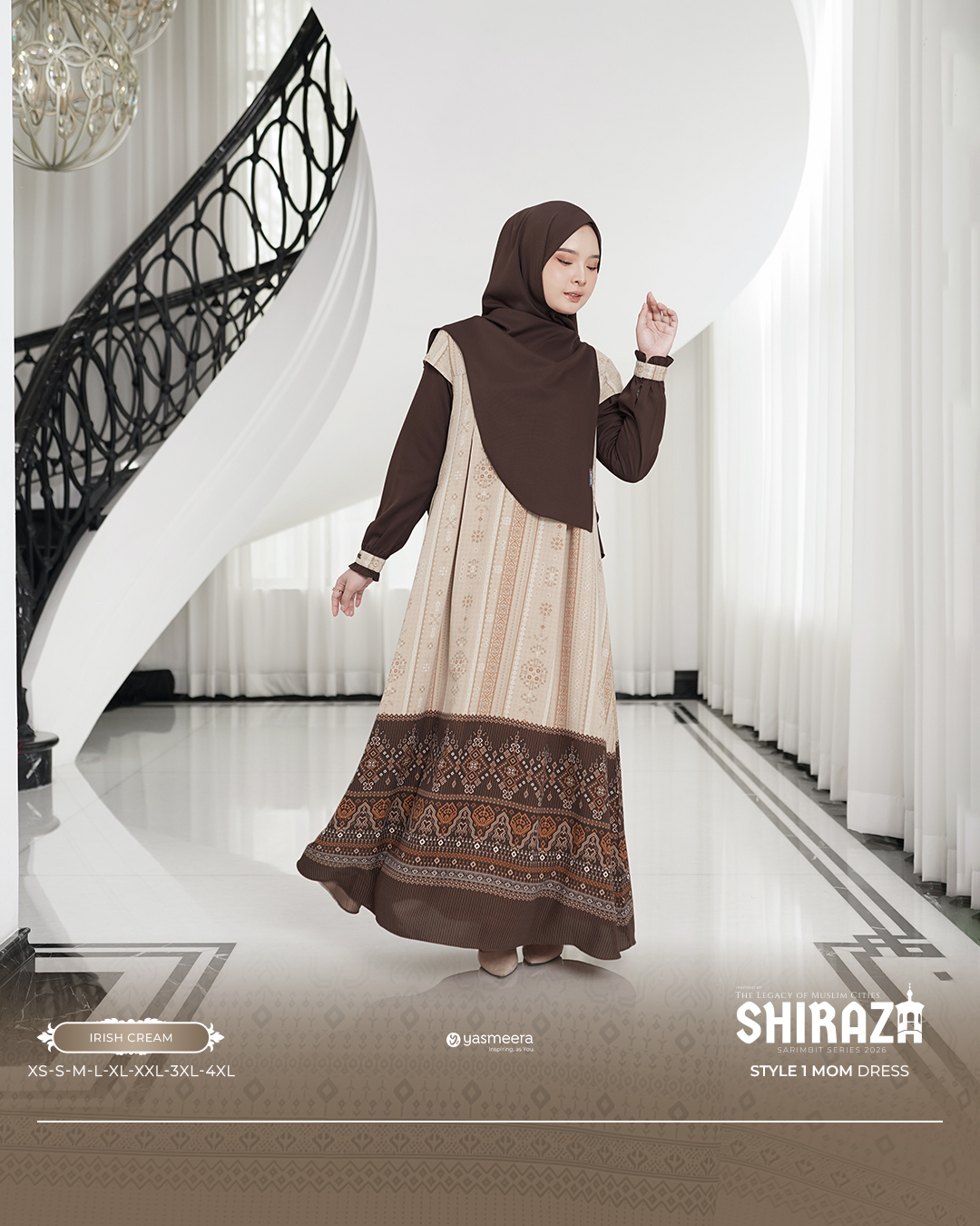 Yasmeera - GAMIS SHIRAZA STYLE 1 DEWASA GRADE B thumb 5