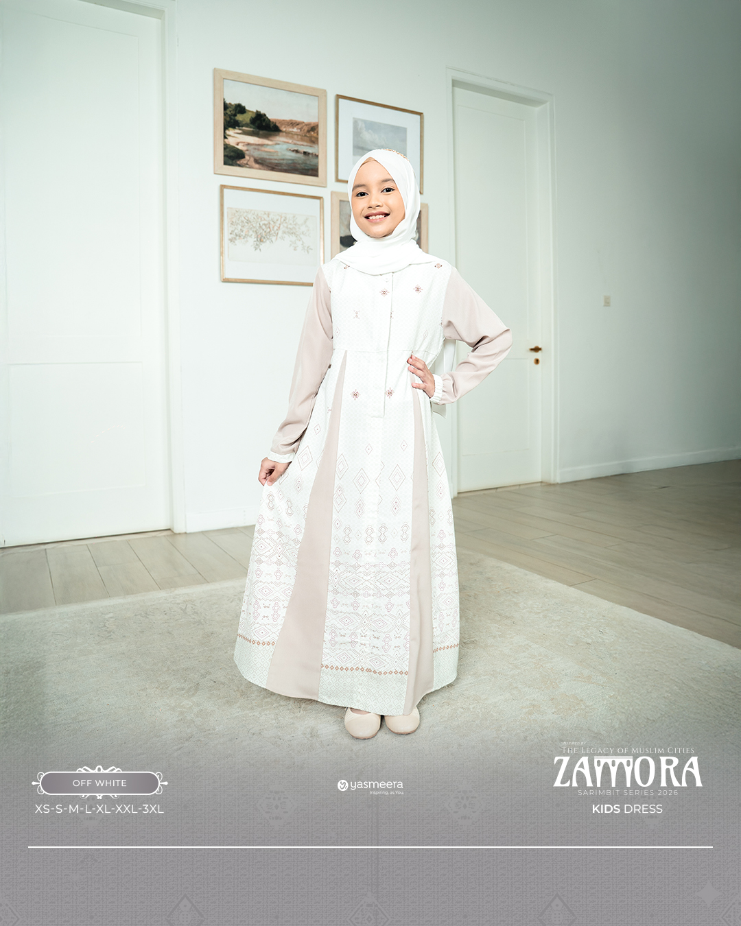 Yasmeera - GAMIS ZAMORA ANAK GRADE B thumb 25