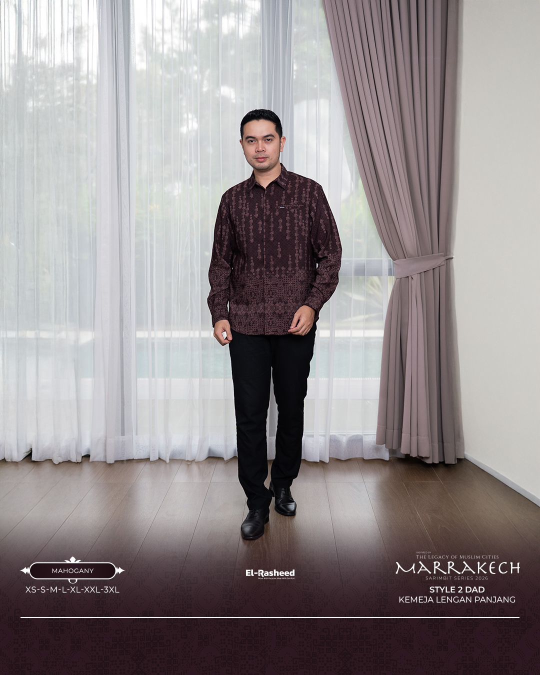 Yasmeera - KEMEJA MARRAKECH LENGAN PANJANG DEWASA GRADE B thumb 57