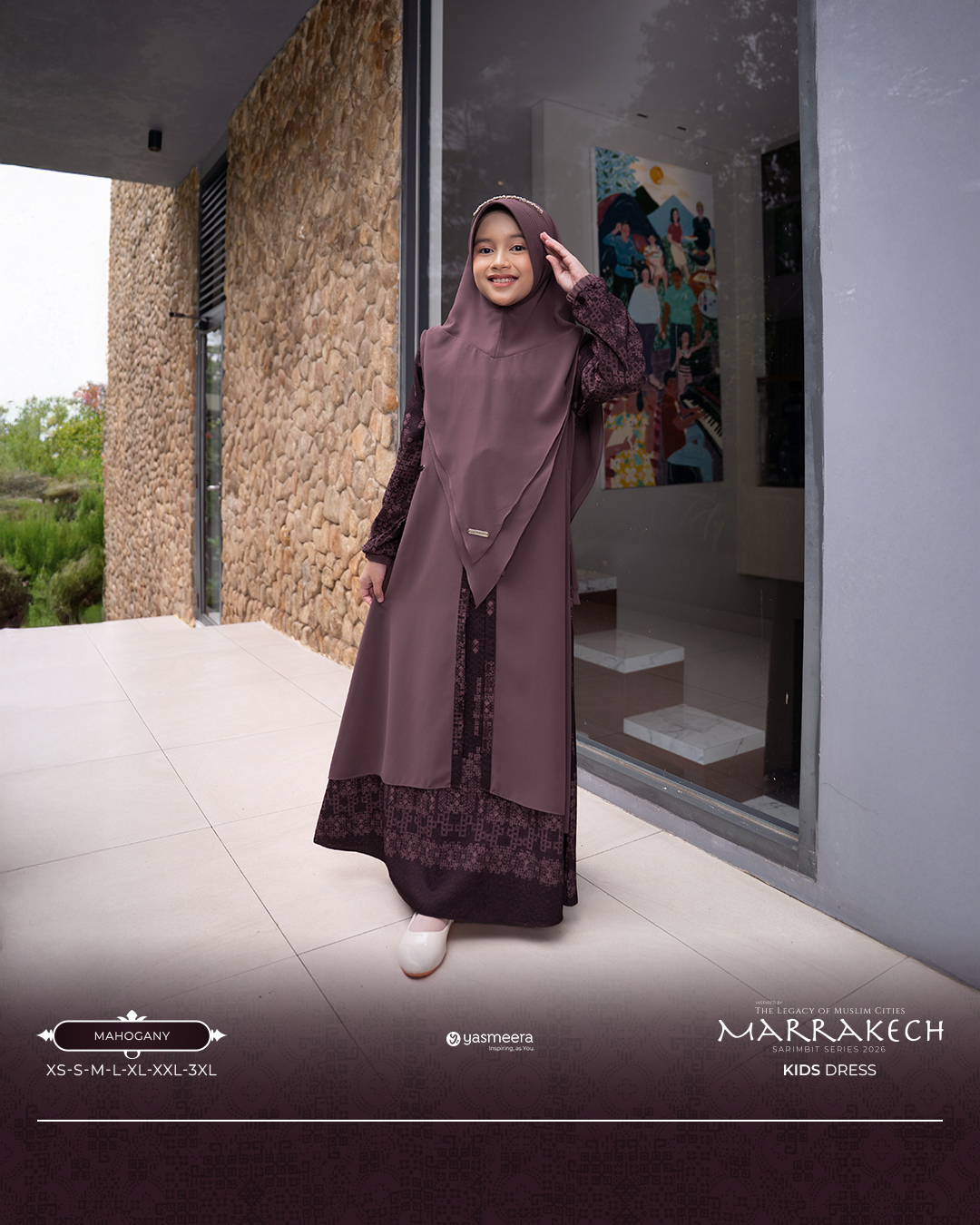 Yasmeera - GAMIS MARRAKECH ANAK GRADE B thumb 41