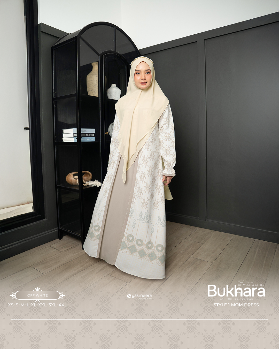 Yasmeera - GAMIS BUKHARA STYLE 1 DEWASA GRADE B thumb 62