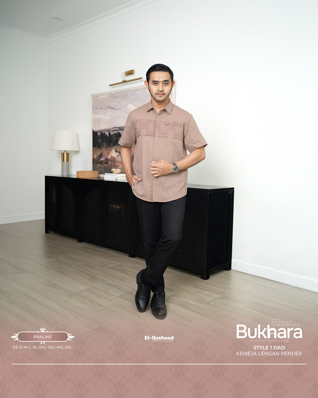 Yasmeera - KEMEJA BUKHARA LENGAN PENDEK DEWASA GRADE B thumb 47
