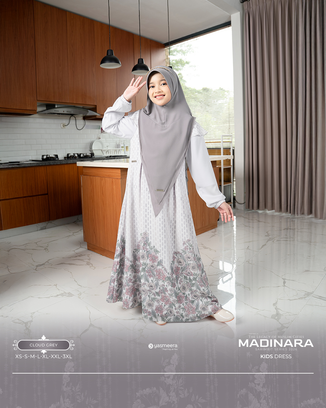Yasmeera - GAMIS MADINARA ANAK GRADE B thumb 15