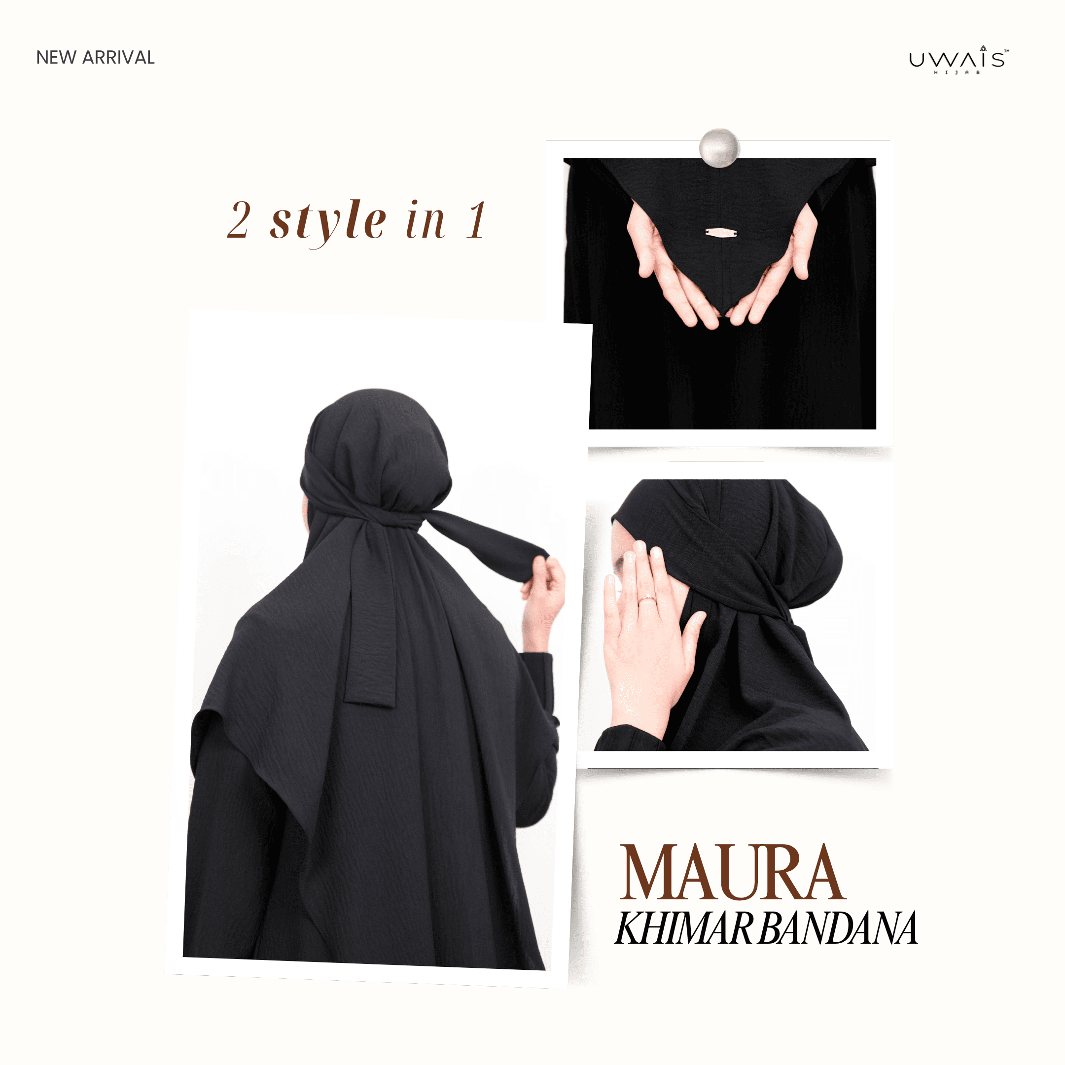 Uwais - MAURA KHIMAR BANDANA thumb 2