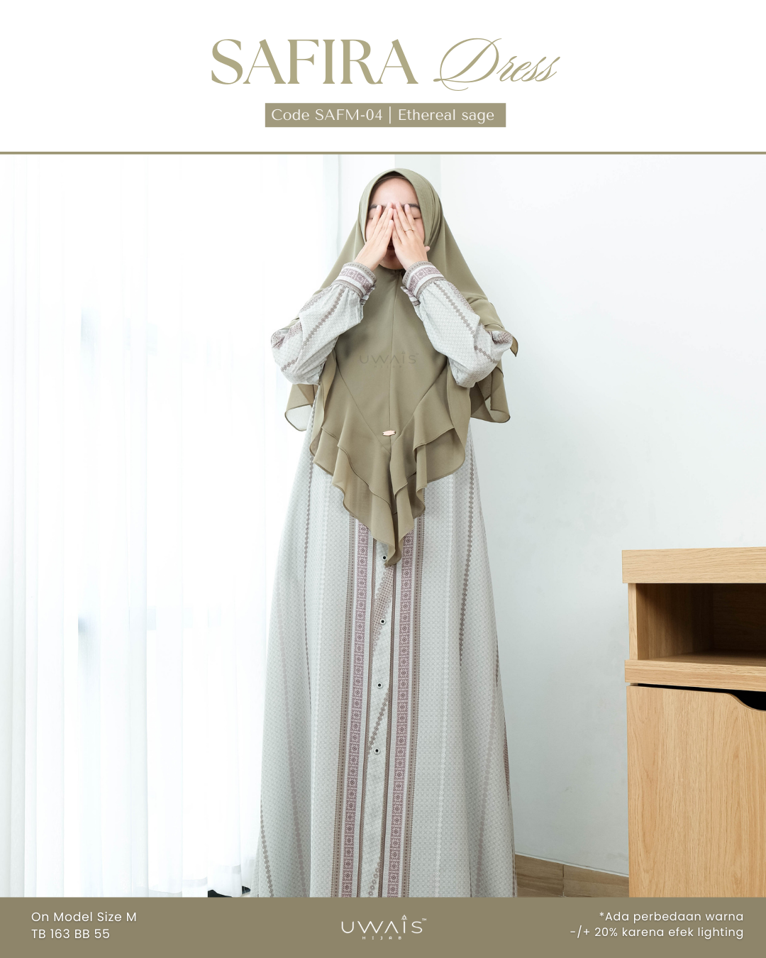 Uwais - Embun Jiwa Series Shafia Khimar Mom thumb 2