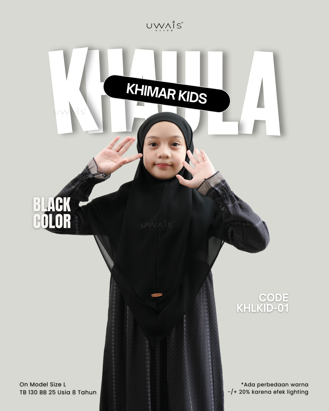 Uwais - Embun Jiwa Series Khaula Khimar Kids thumb 2