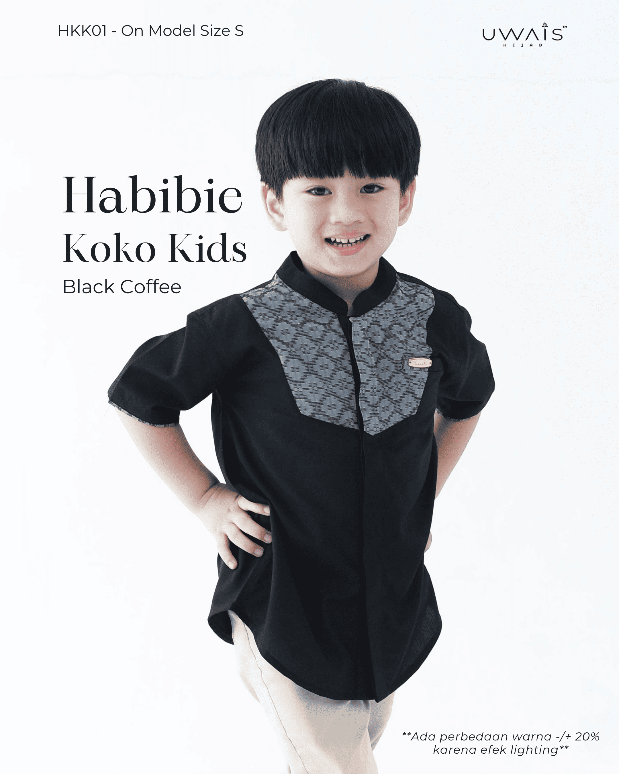 Uwais - HABIBIE KOKO KIDS (LENGAN PENDEK) thumb 2